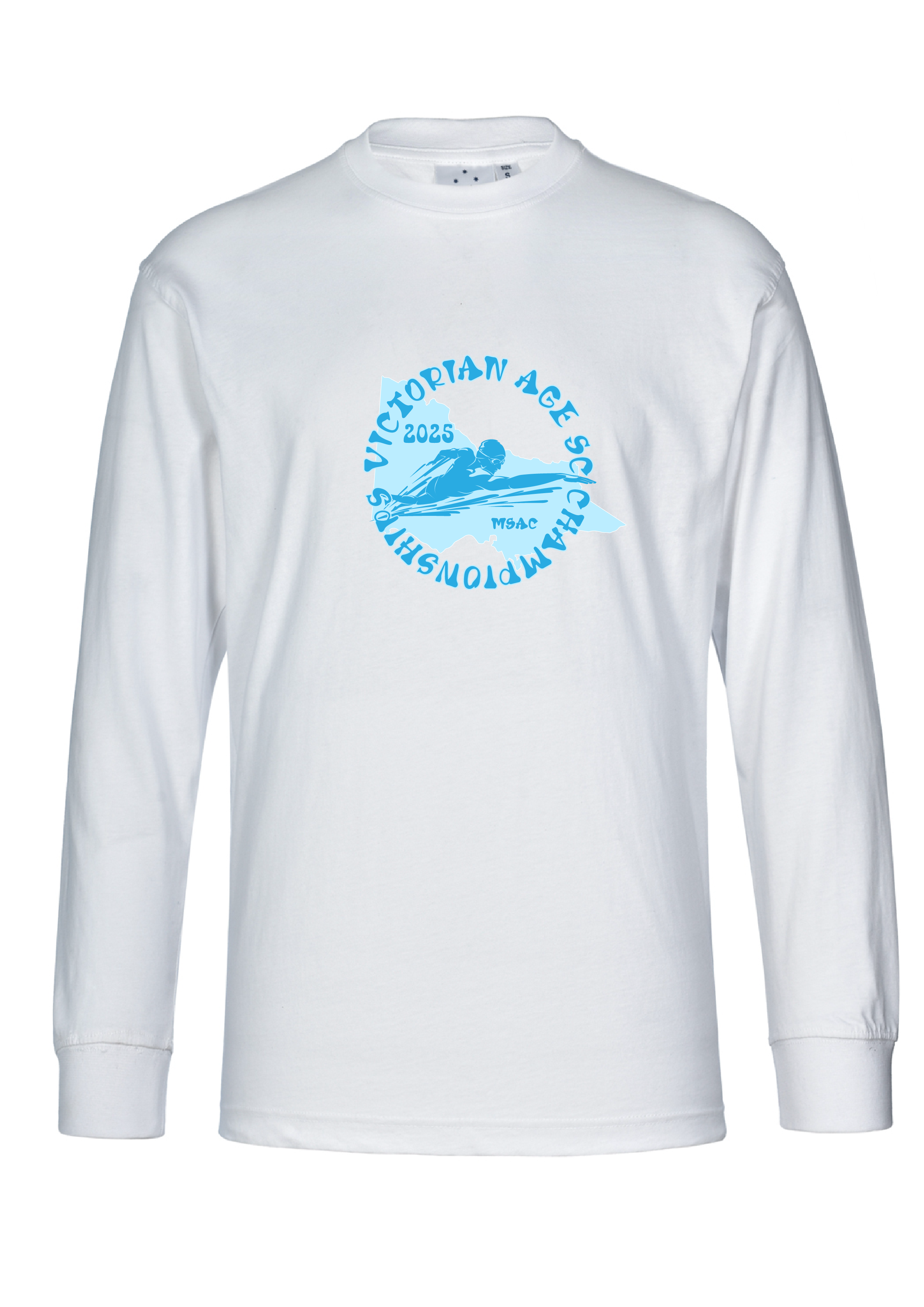 2025 VICTORIAN AGE SC CHAMPIONSHIP LONG SLEEVE TEE - WHITE