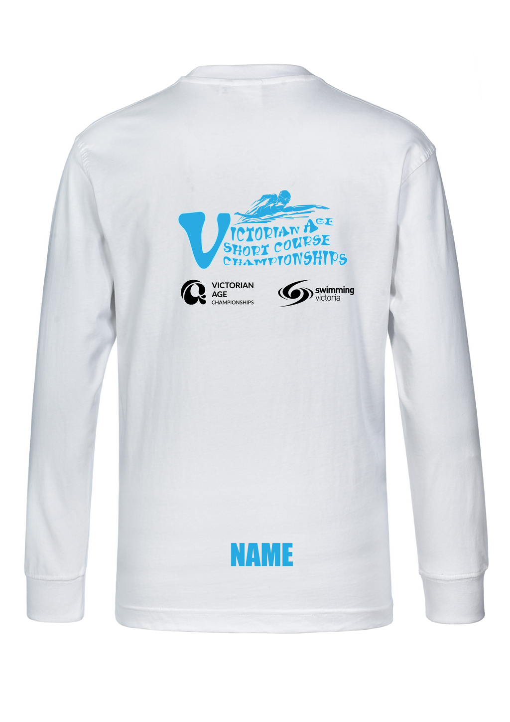 2025 VICTORIAN AGE SC CHAMPIONSHIP LONG SLEEVE TEE - WHITE