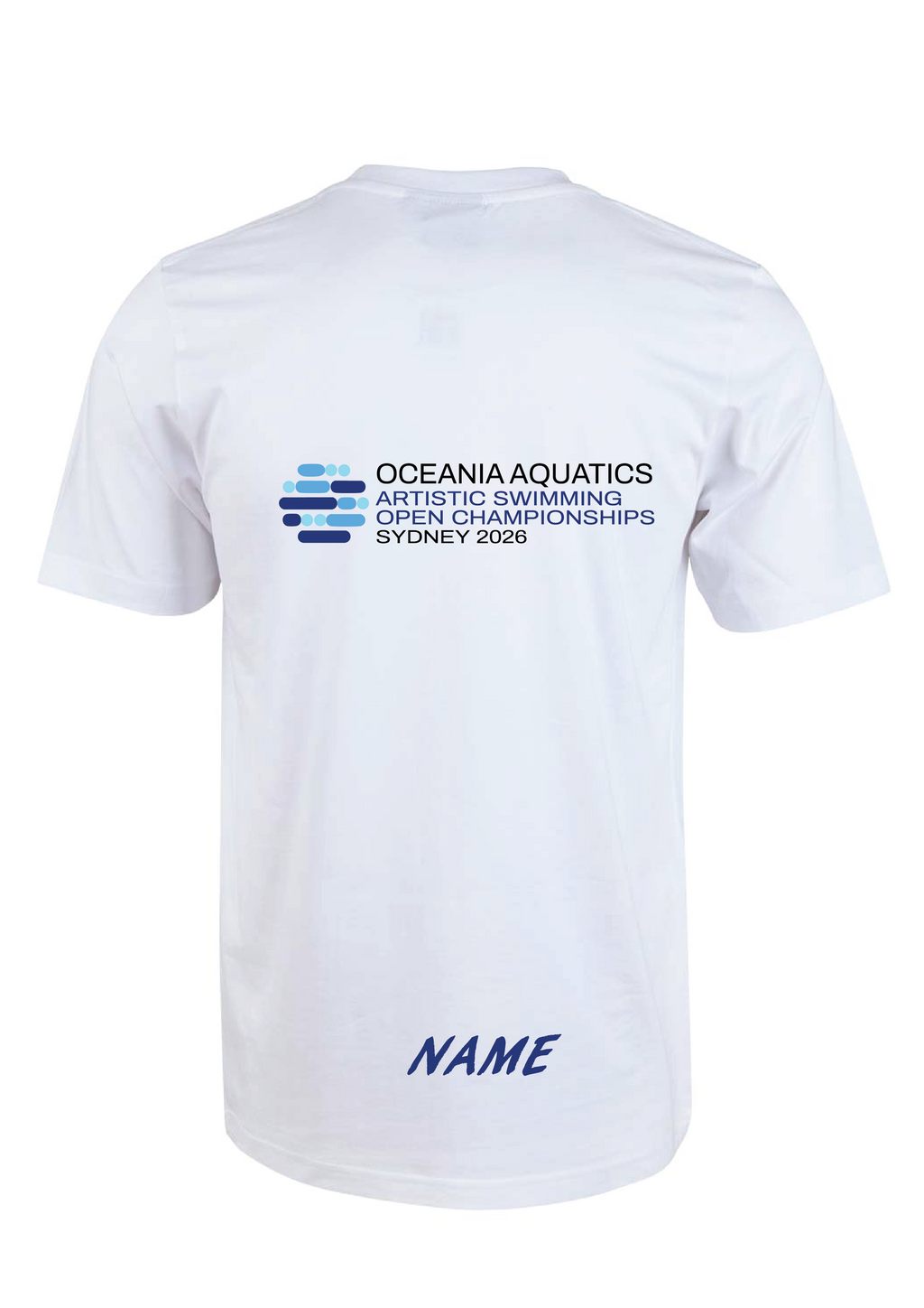 2026 Oceania Artistic Swimming Championships Tee Unisex & Women's Sizing -White
