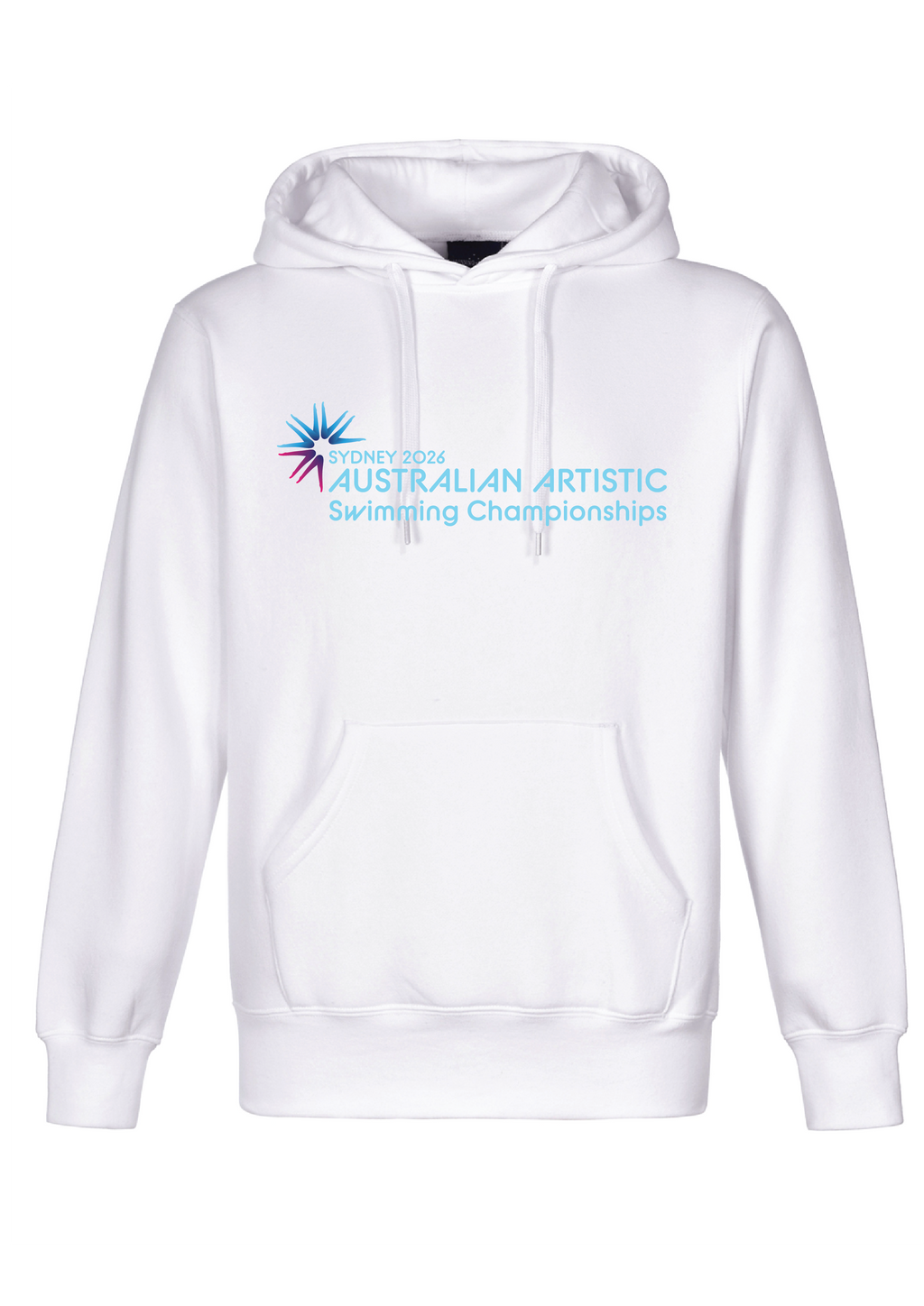2026 Australian Artistic Swimming Championships Hoodie - White