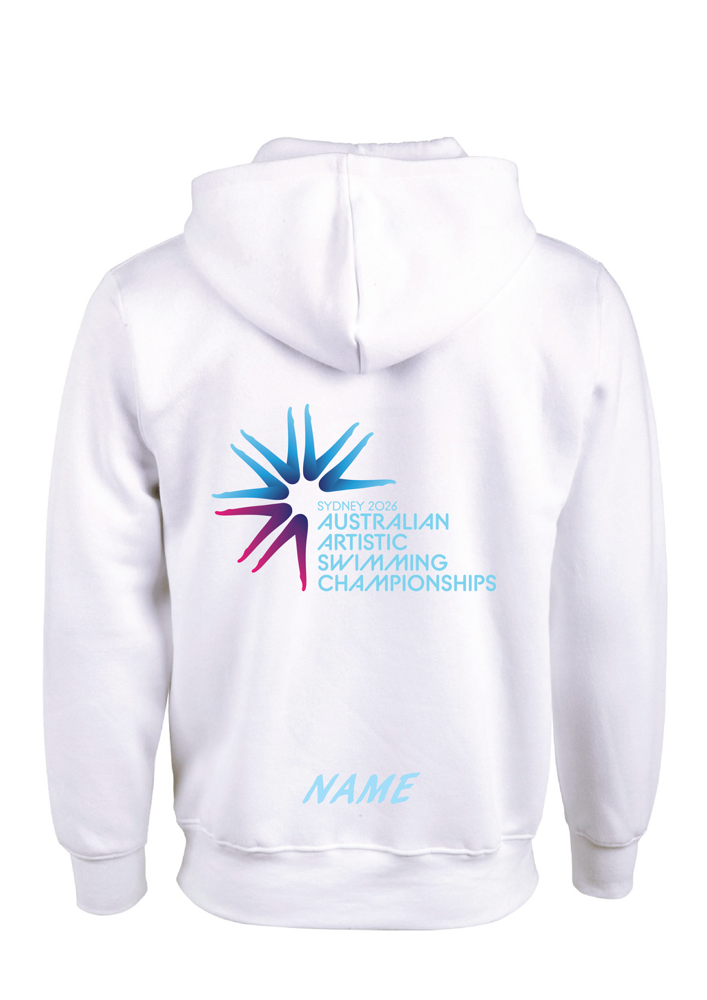 2026 Australian Artistic Swimming Championships Hoodie - White