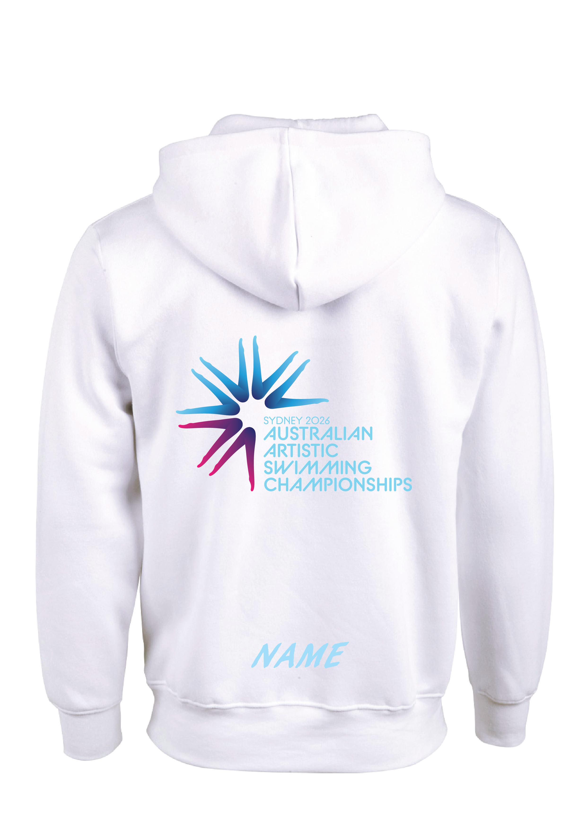 2026 Australian Artistic Swimming Championships Hoodie - White