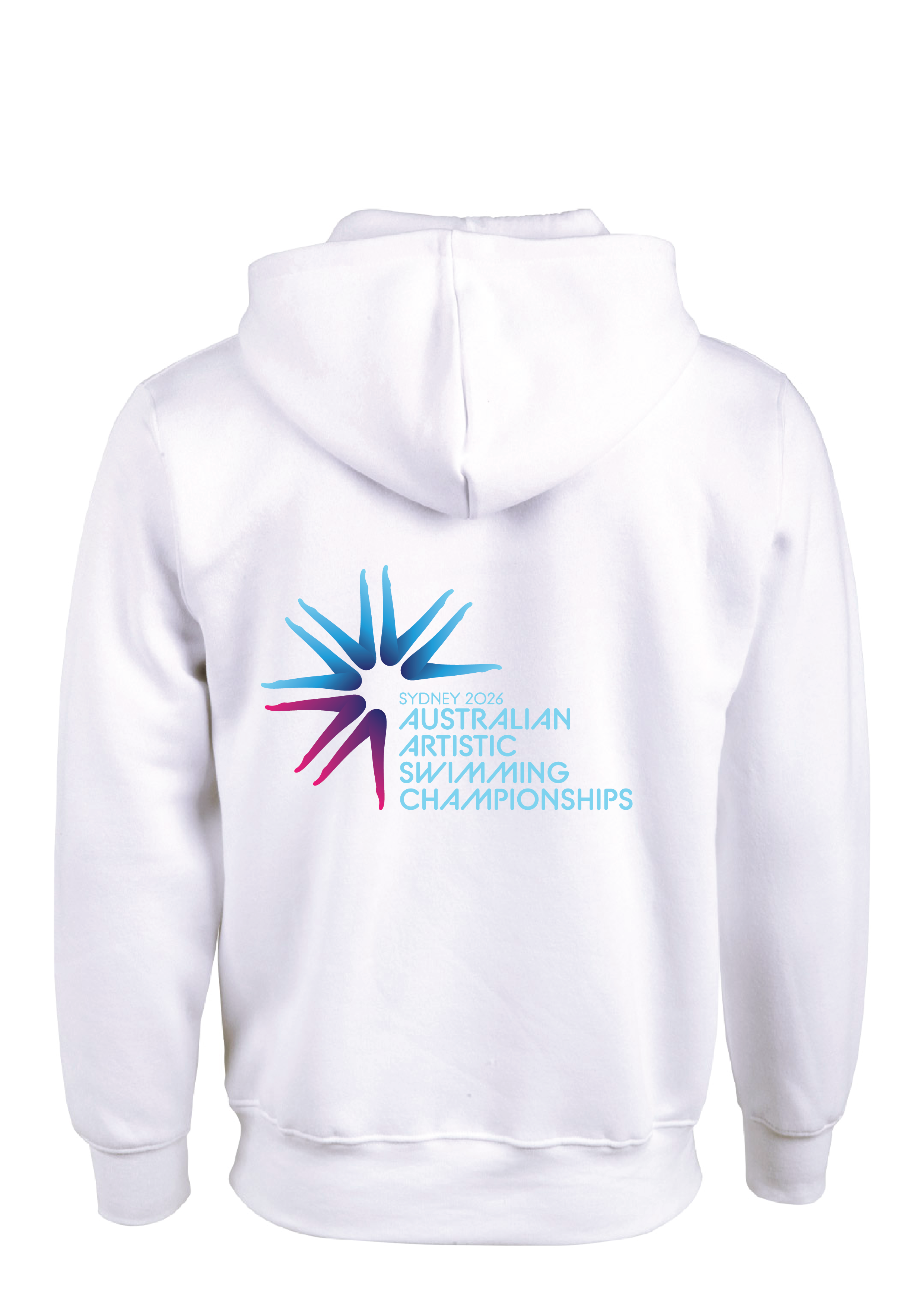 2026 Australian Artistic Swimming Championships Hoodie - White