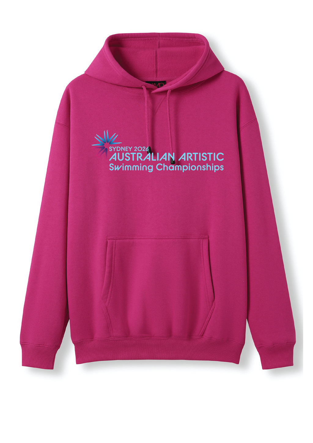 2026 Australian Artistic Swimming Championships Hoodie - Fuschia