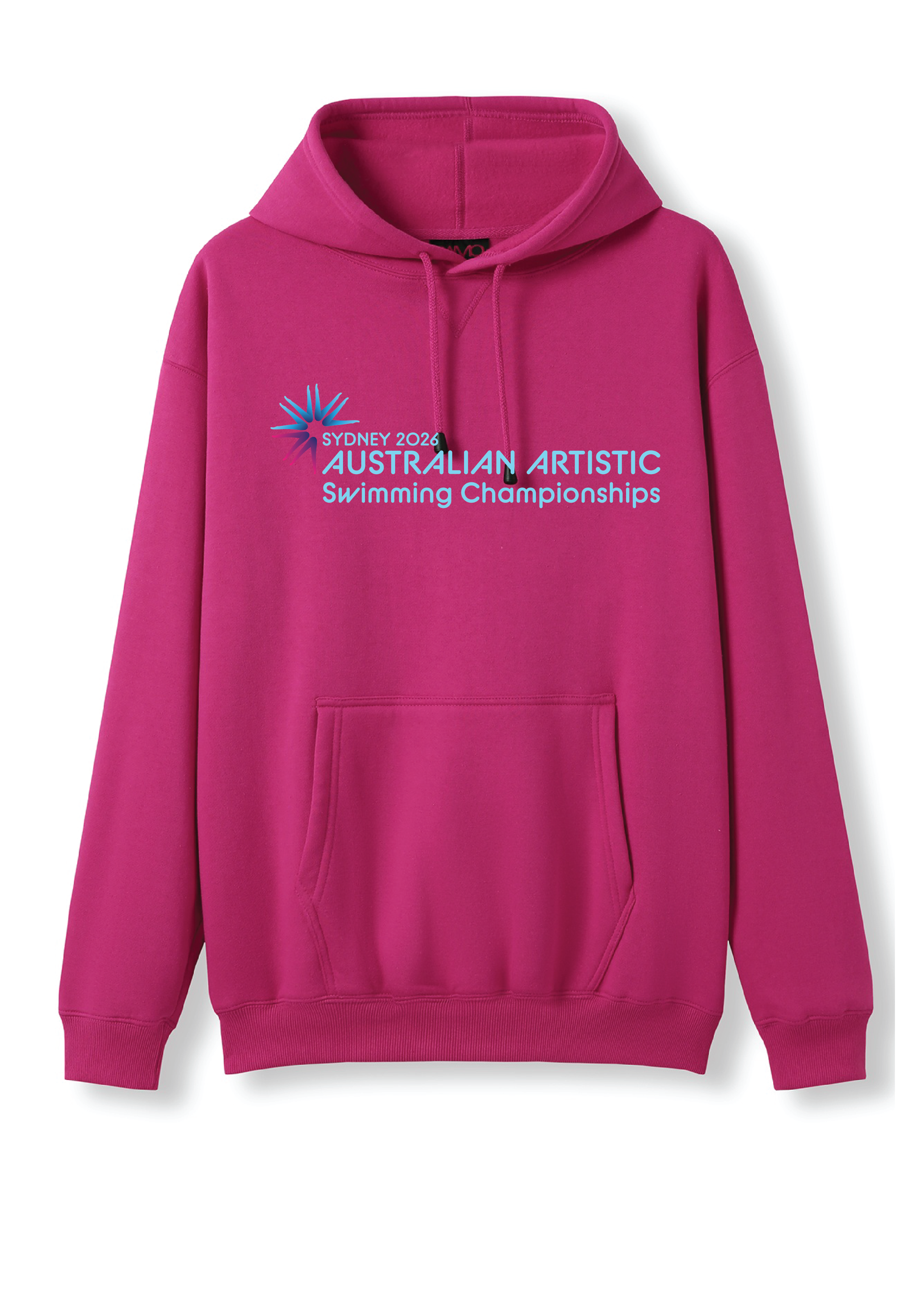 2026 Australian Artistic Swimming Championships Hoodie - Fuschia