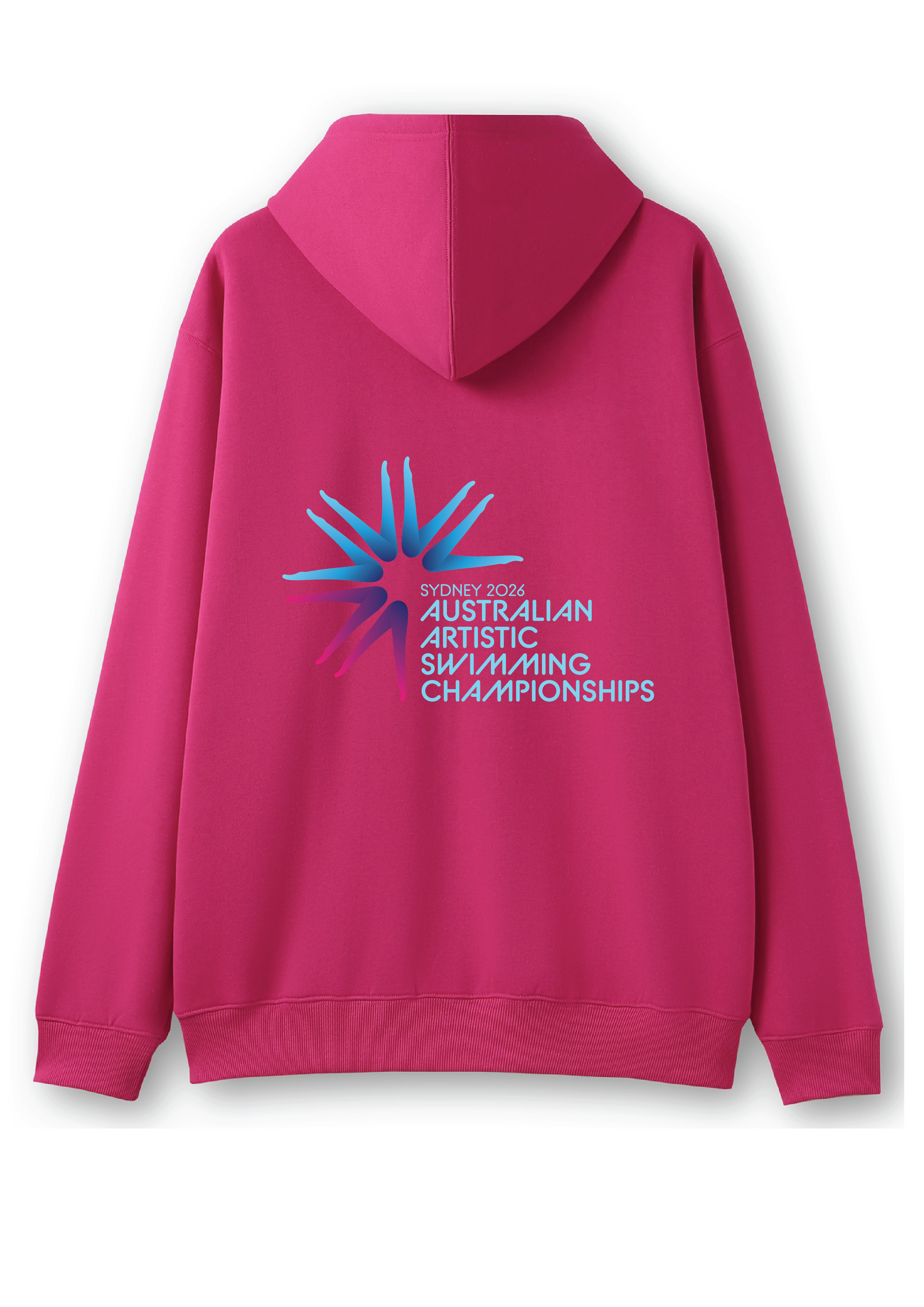 2026 Australian Artistic Swimming Championships Hoodie - Fuschia
