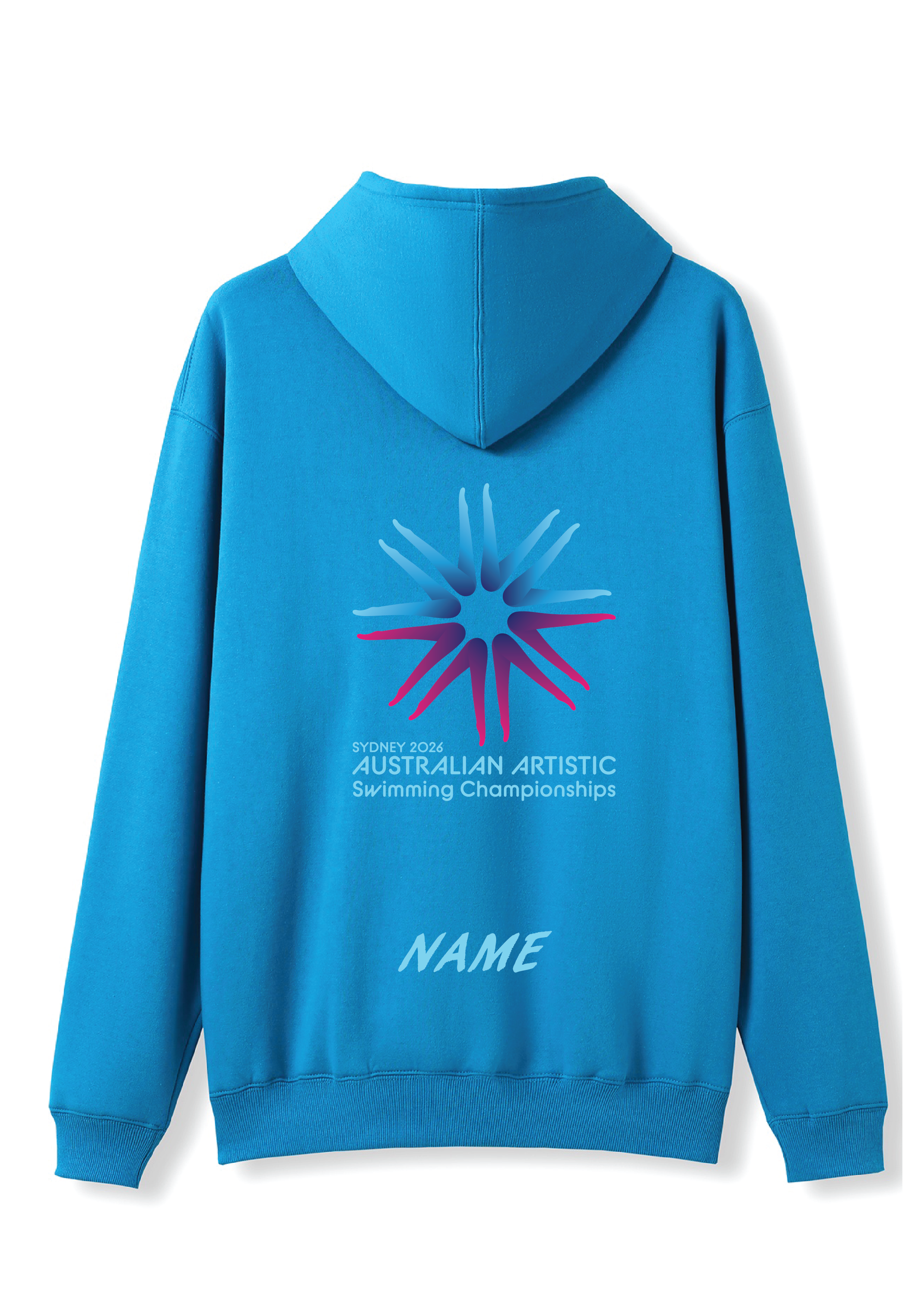 2026 Australian Artistic Swimming Championships Hoodie - Ocean Blue