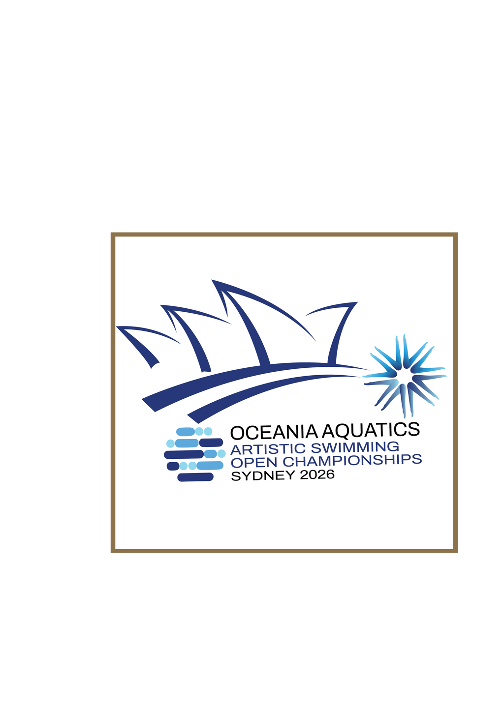 2026 OCEANIA ARTISTIC SWIMMING CHAMPIONSHIP COLLECTOR PIN