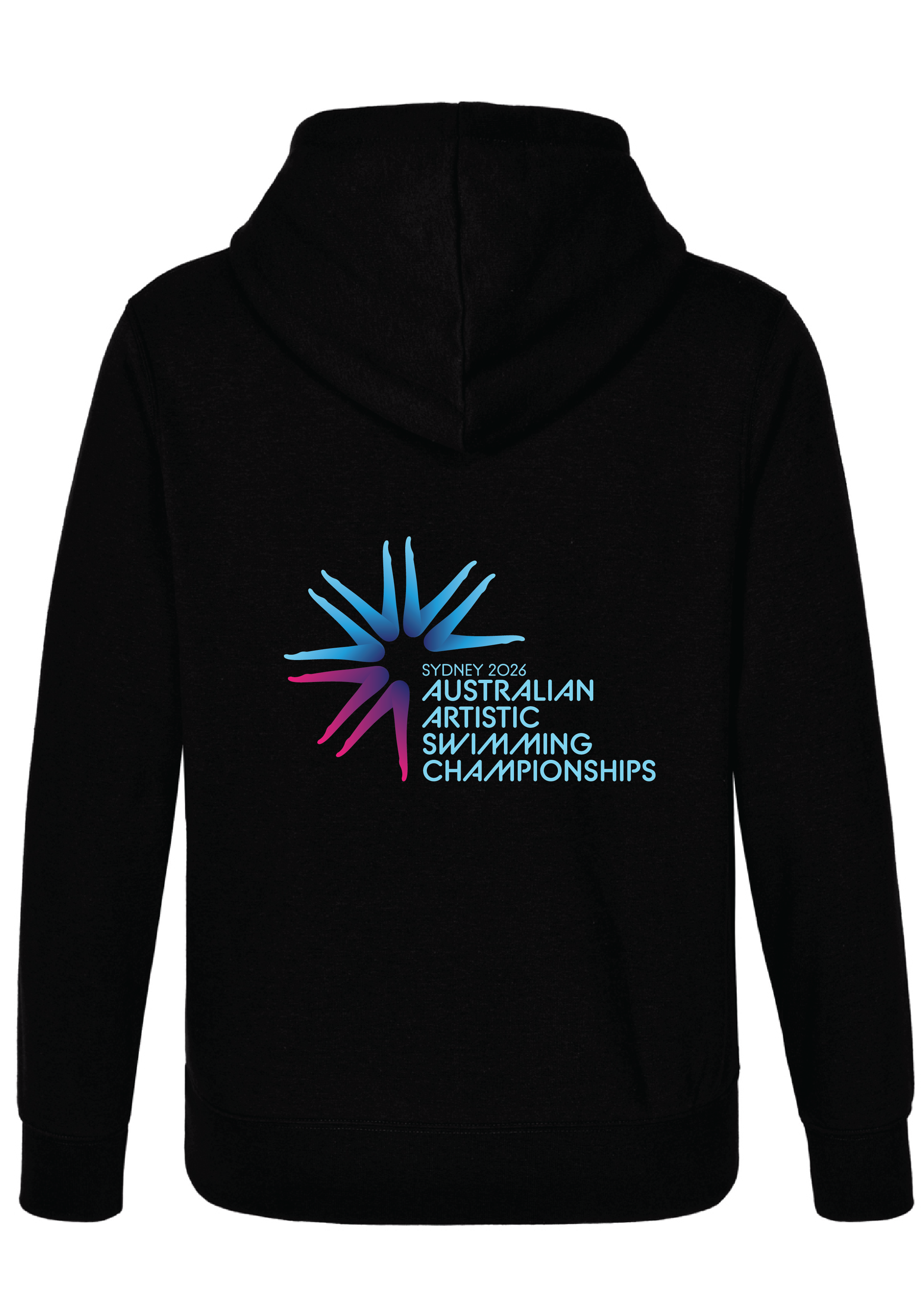 2026 Australian Artistic Swimming Championships Hoodie - Black