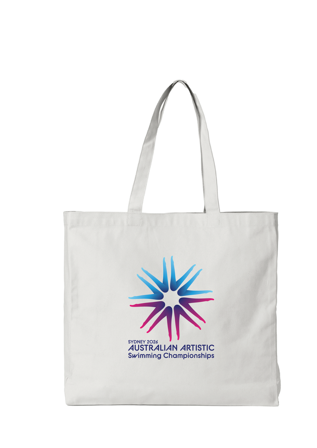 2026 OCEANIA & AUSTRALIAN ARTISTIC SWIMMING CHAMPIONSHIP TOTE BAG - WHITE