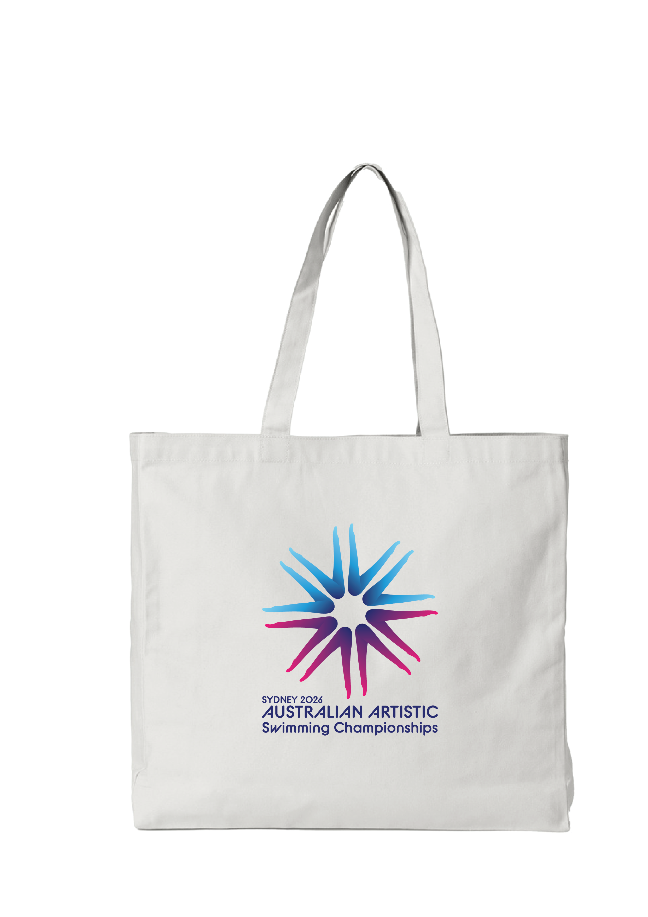 2026 OCEANIA & AUSTRALIAN ARTISTIC SWIMMING CHAMPIONSHIP TOTE BAG - WHITE