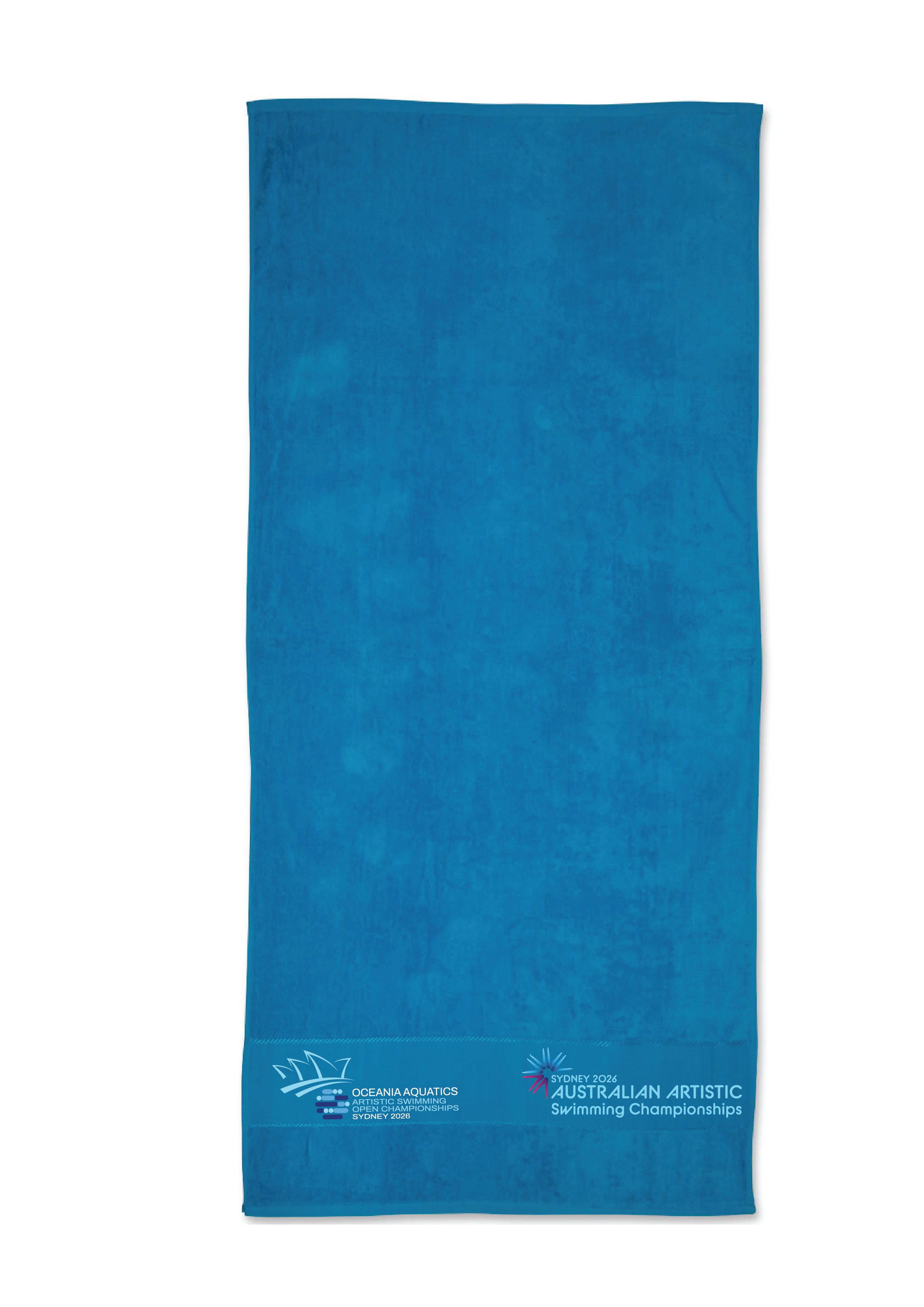2026 OCEANIA & AUSTRALIAN ARTISTIC SWIMMING CHAMPIONSHIP TOWEL - BLUE