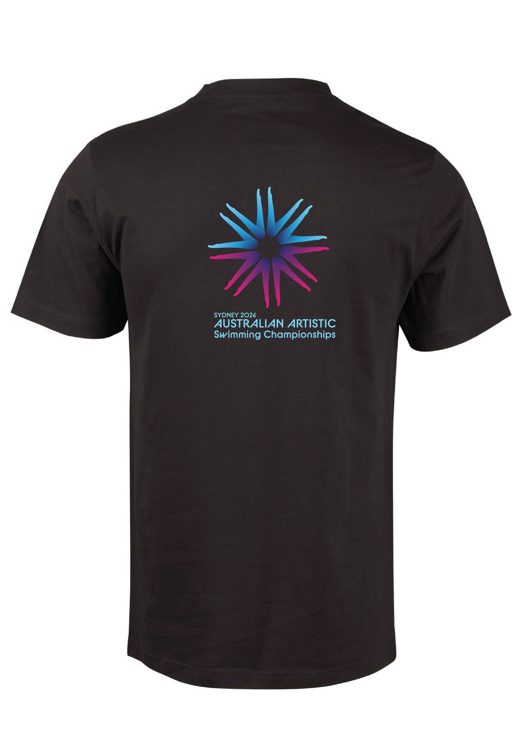 2026 Australian Artistic Swimming Championships Tee Unisex & Women's Sizing - Black