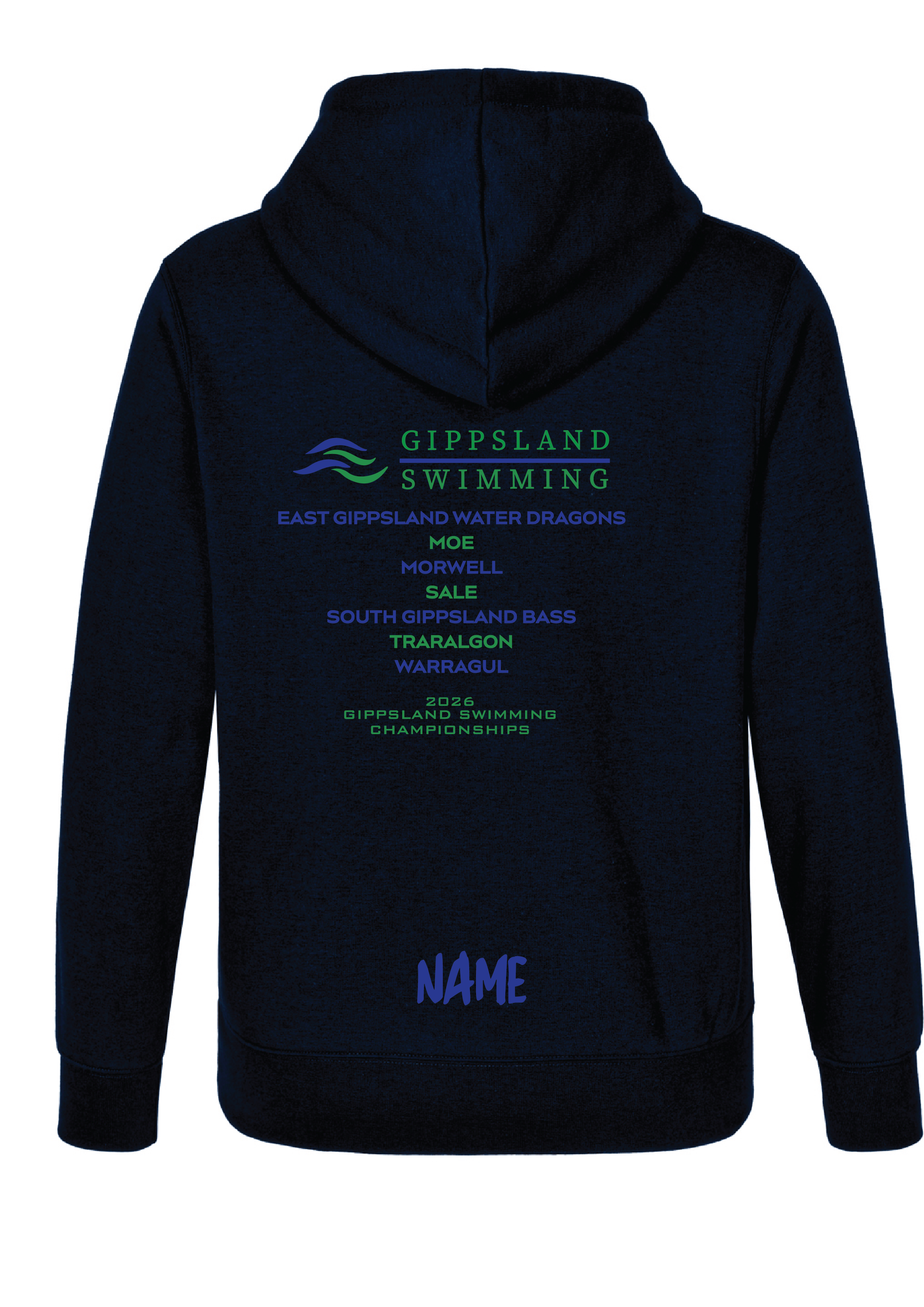 2026 GIPPSLAND CHAMPIONSHIP HOODIE - NAVY
