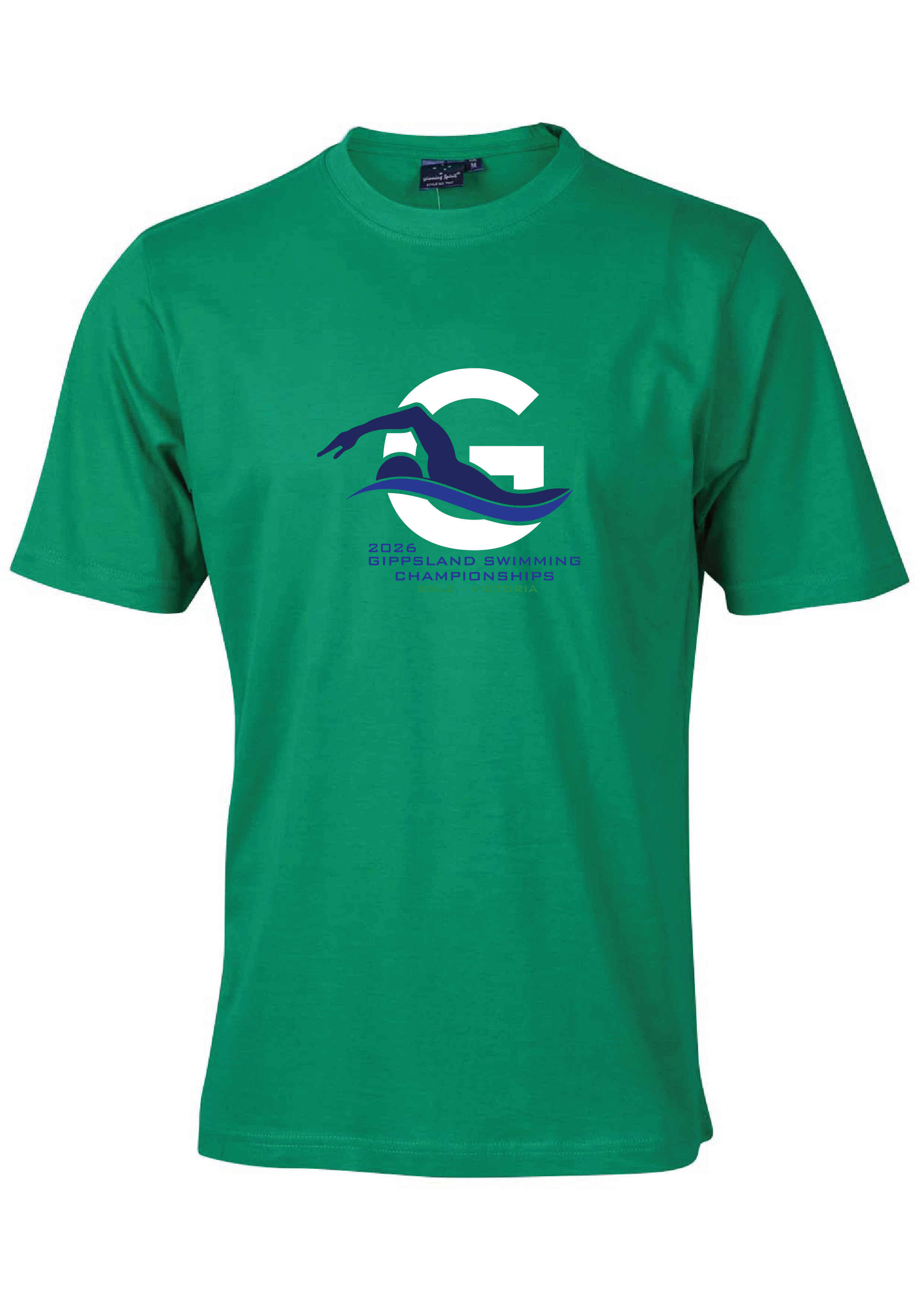 2026 GIPPSLAND CHAMPIONSHIPS SHORT SLEEVE TEE - GREEN