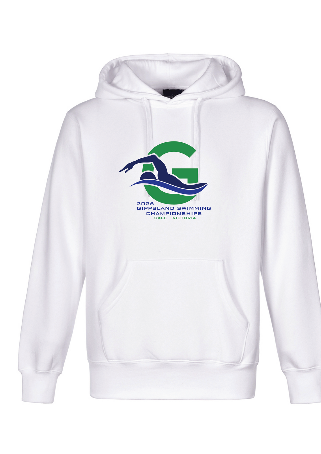 2026 GIPPSLAND CHAMPIONSHIP HOODIE - WHITE