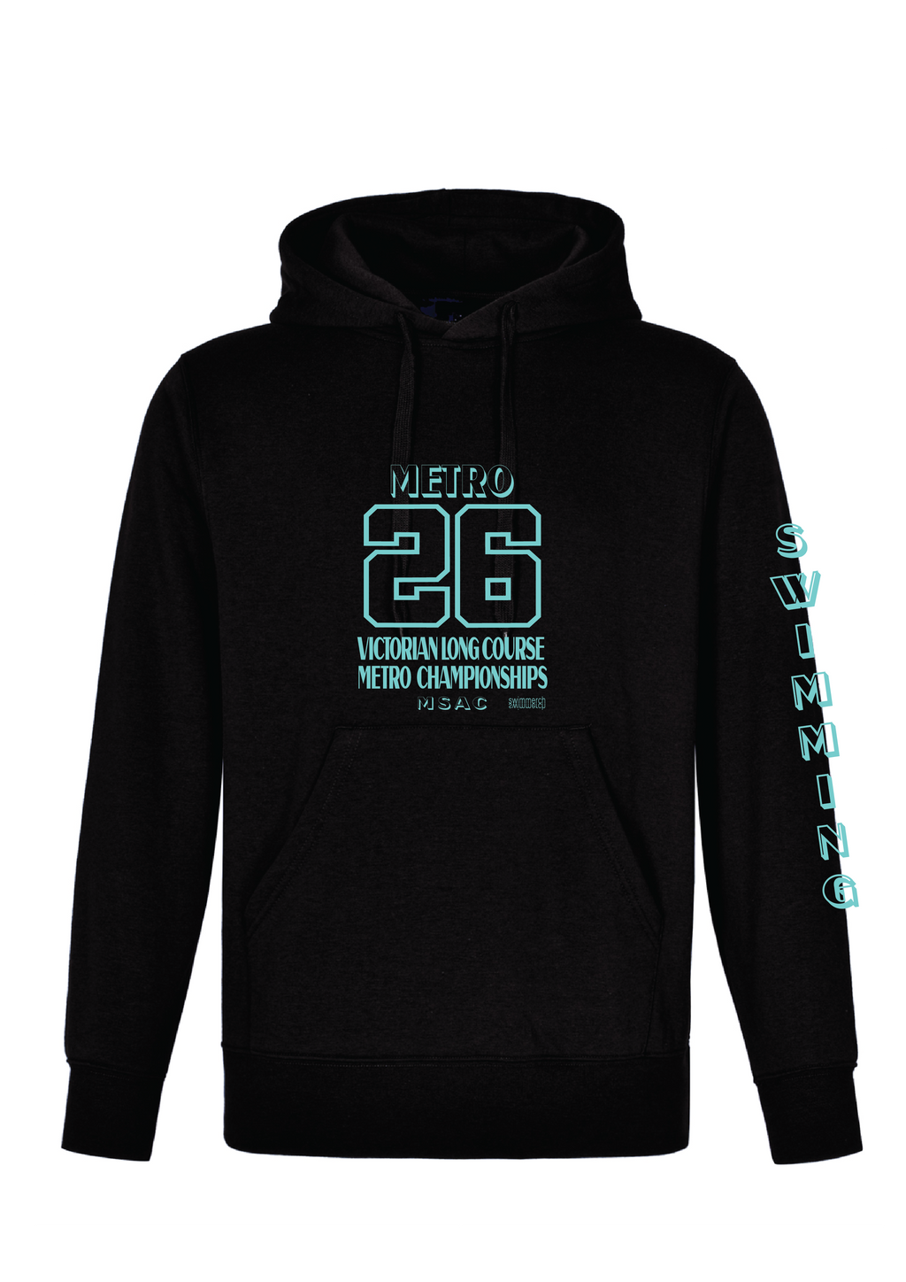 2026 VICTORIAN METRO LONG COURSE CHAMPIONSHIP HOODIE - BLACK