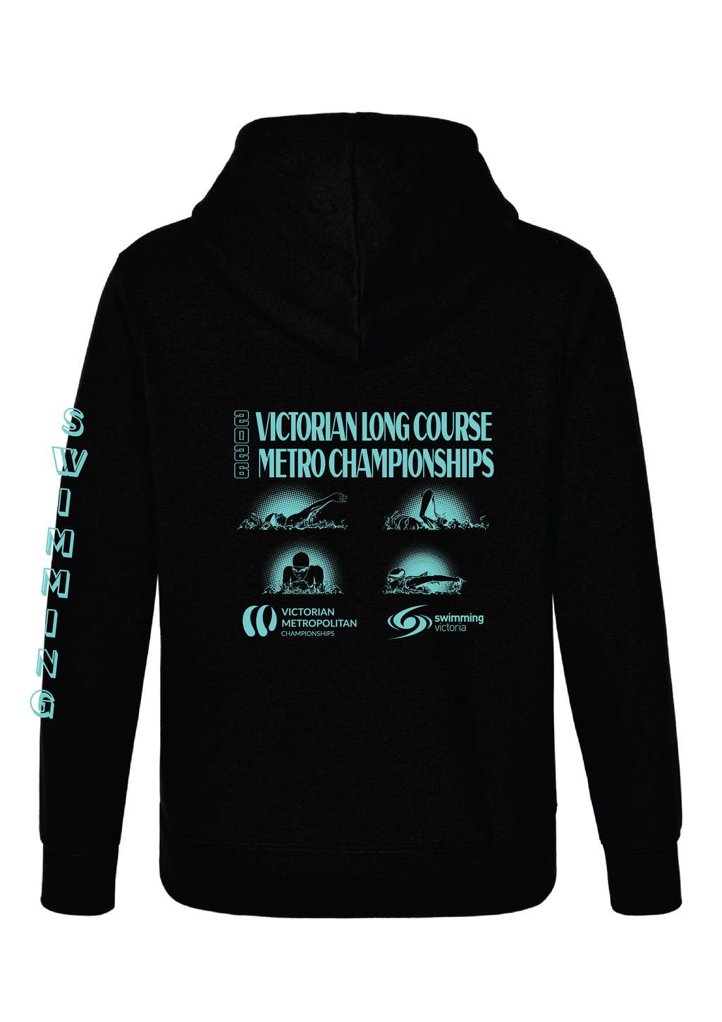 2026 VICTORIAN METRO LONG COURSE CHAMPIONSHIP HOODIE - BLACK