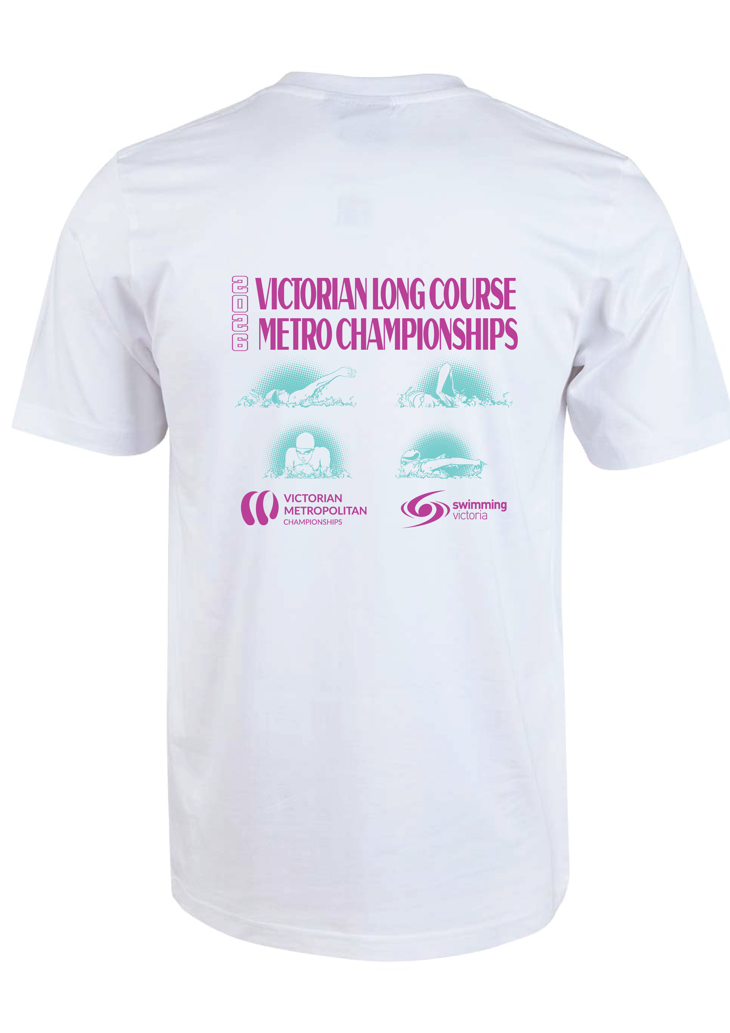 2026 VICTORIAN METRO LONG COURSE CHAMPIONSHIP TEE - Unisex & Women's Sizing - WHITE