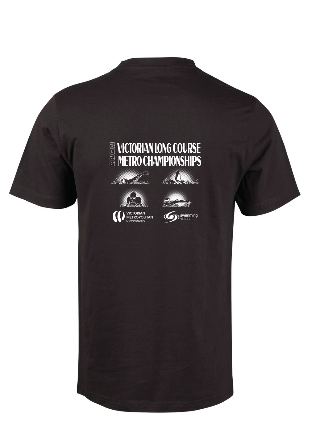 2026 VICTORIAN METRO LONG COURSE CHAMPIONSHIP TEE - Unisex & Women's Sizing - BLACK