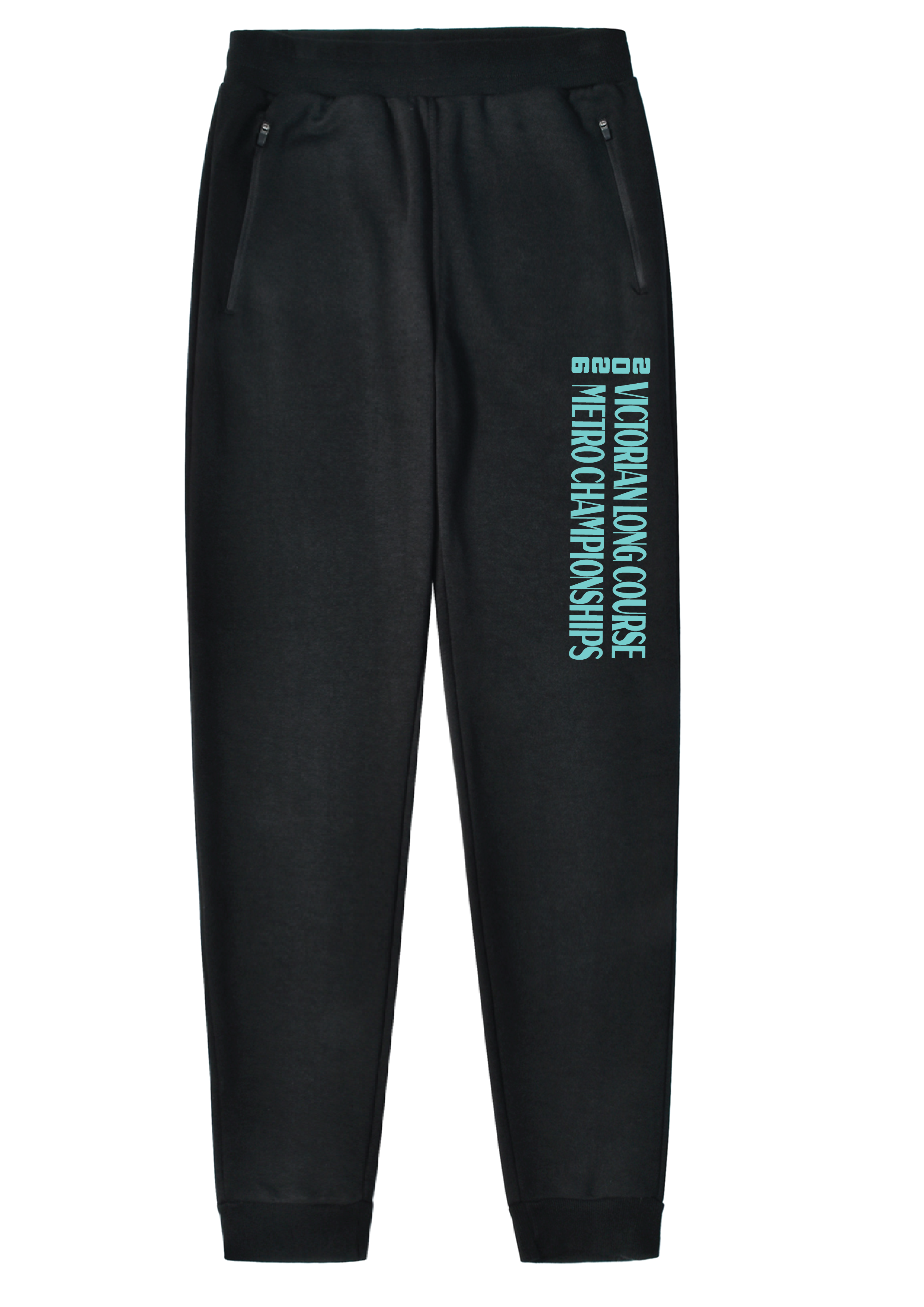 2026 VICTORIAN METRO LONG COURSE CHAMPIONSHIP TRACKPANT - BLACK