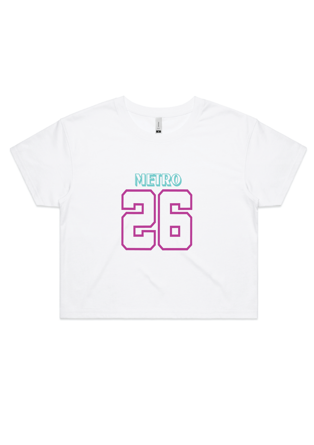 2026 VICTORIAN COUNTRY LONG COURSE CHAMPIONSHIP CROP SHORT SLEEVE TEE - WHITE (Copy)