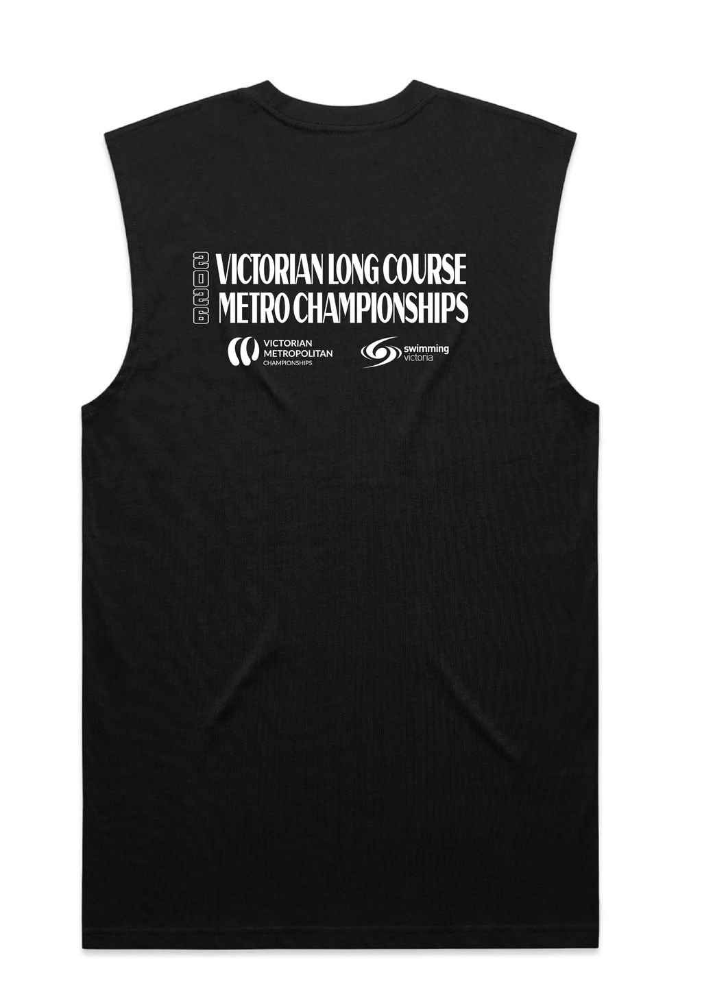 2026 VICTORIAN METRO LONG COURSE CHAMPIONSHIP TANK - BLACK