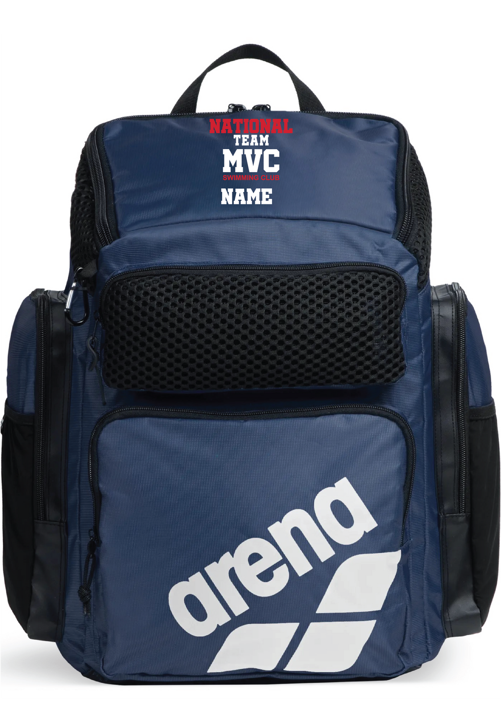 MVC NATIONAL TEAM ARENA BACKPACK - PERSONALISED - NAVY