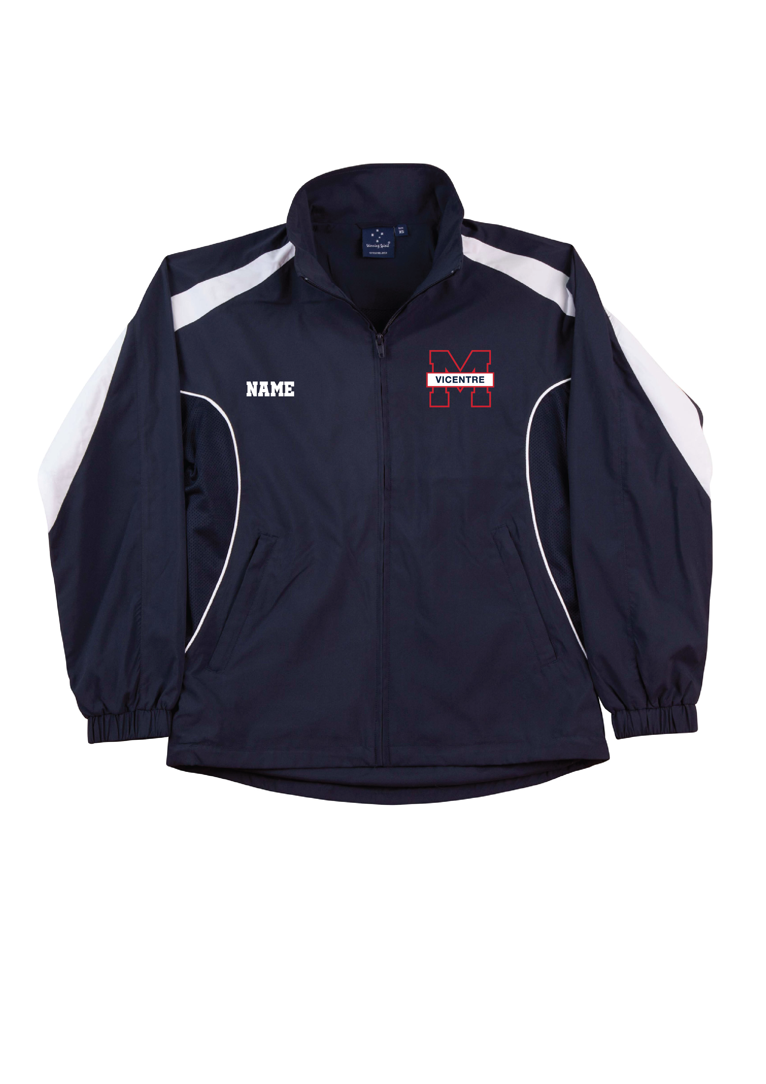 MVC NATIONAL TEAM PODIUM JACKET- NAVY/WHITE