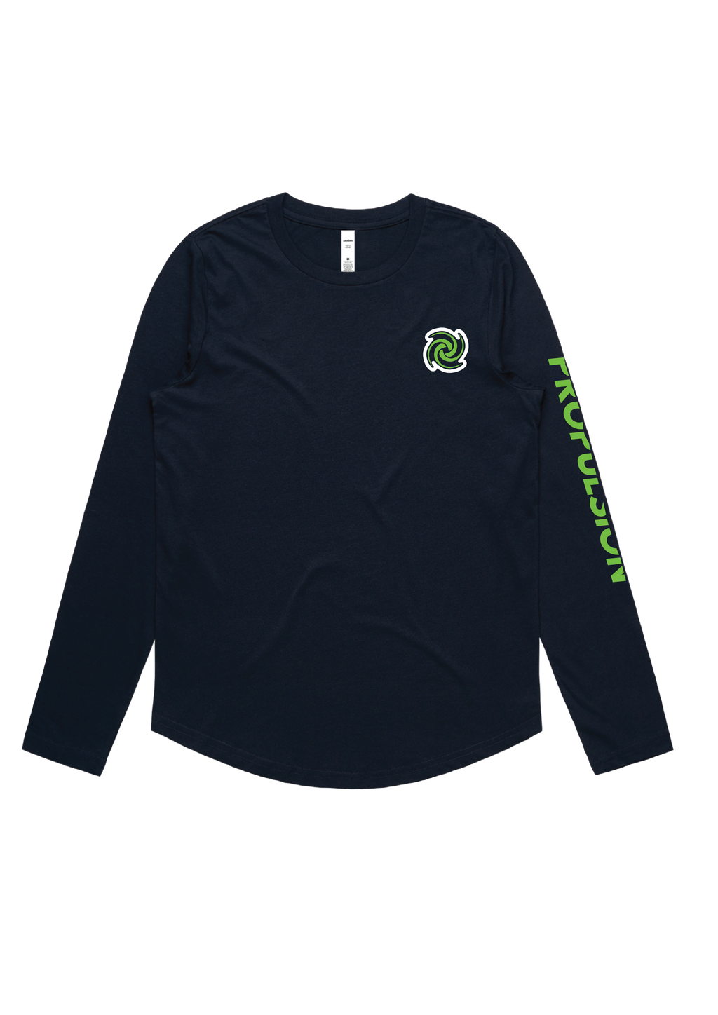 PROPULSION STATE TEAM LONG SLEEVE TEE NAVY - WOMENS