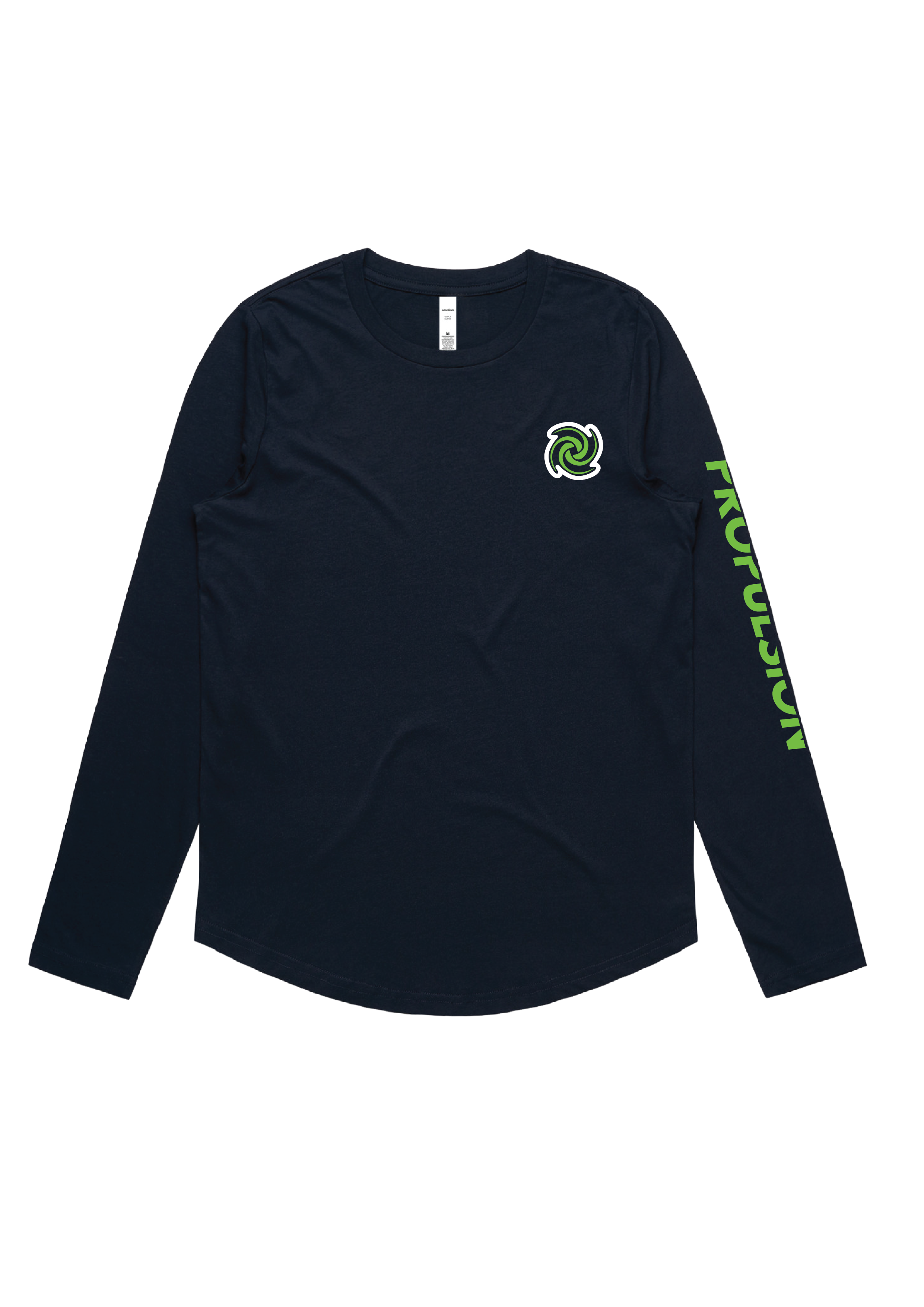PROPULSION STATE TEAM LONG SLEEVE TEE NAVY - WOMENS