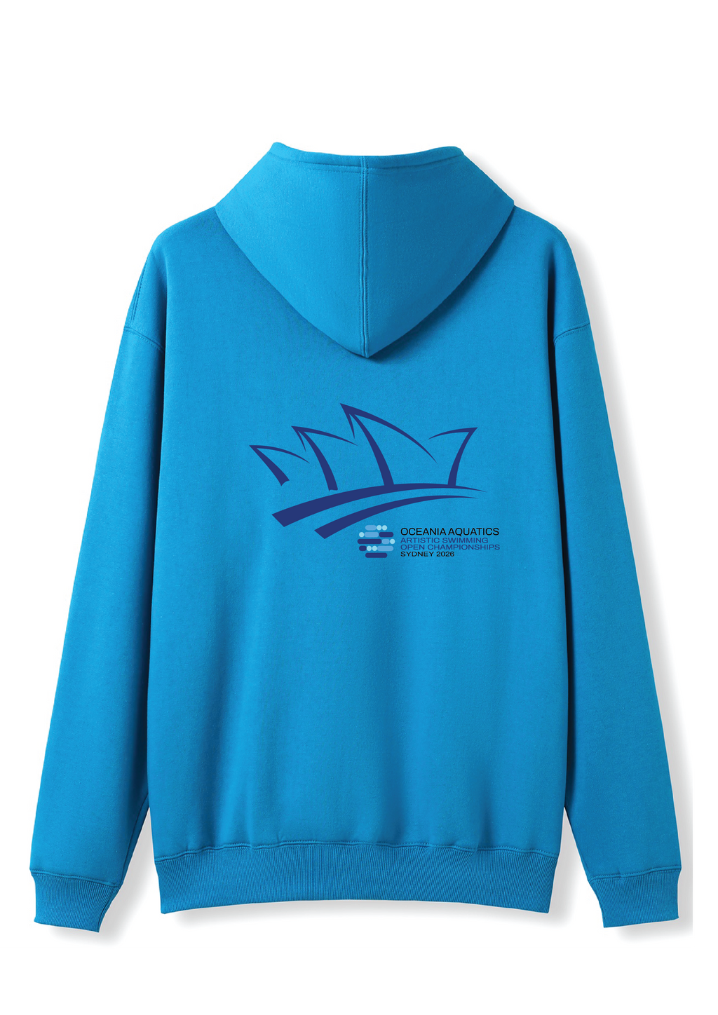 2026 Oceania Artistic Swimming Championships Hoodie - Ocean Blue