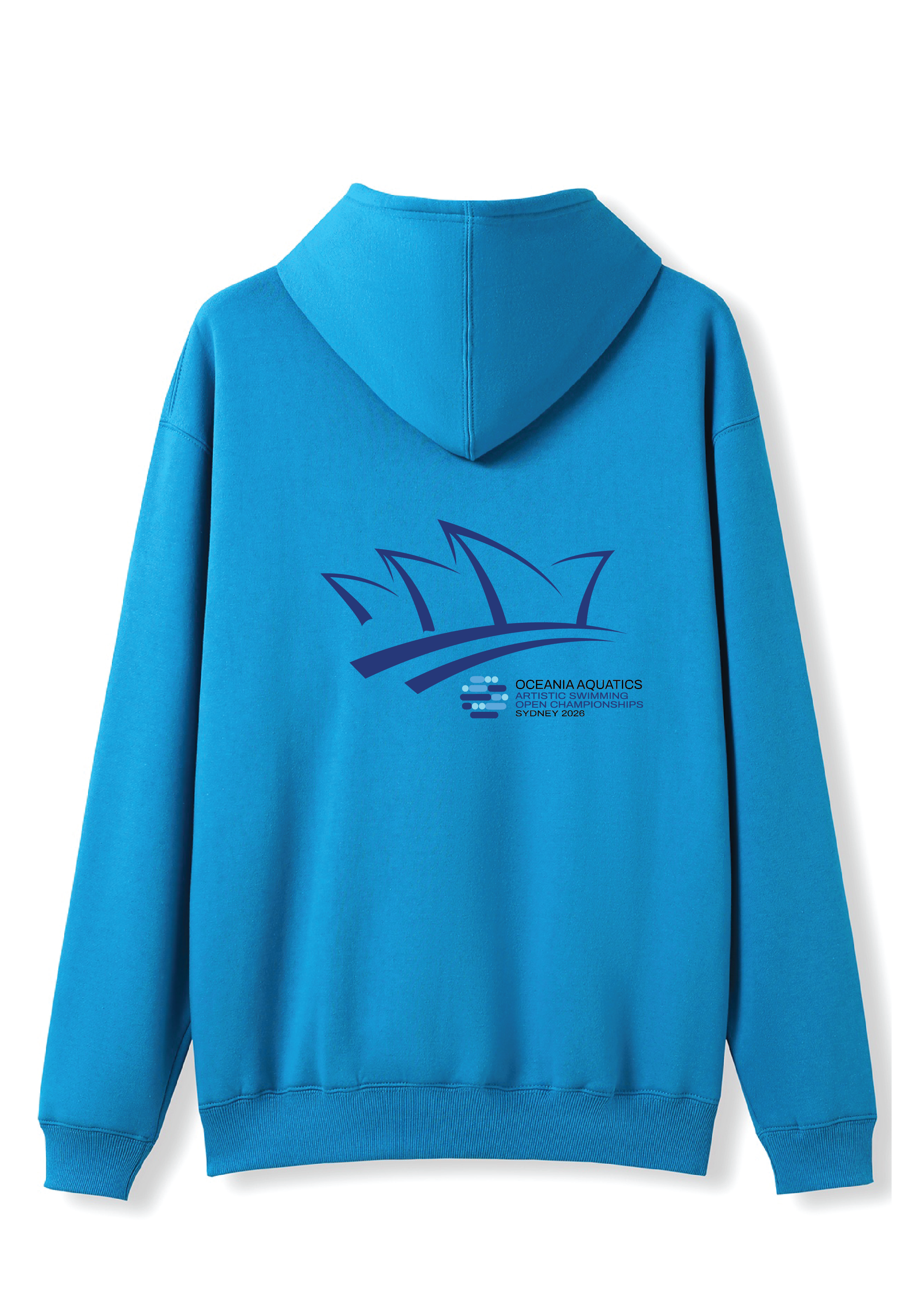 2026 Oceania Artistic Swimming Championships Hoodie - Ocean Blue