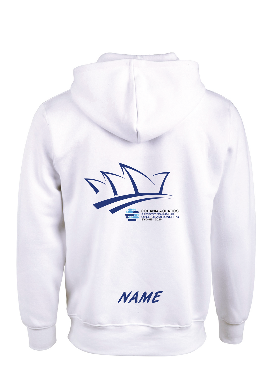 2026 Oceania Artistic Swimming Championships Hoodie - White