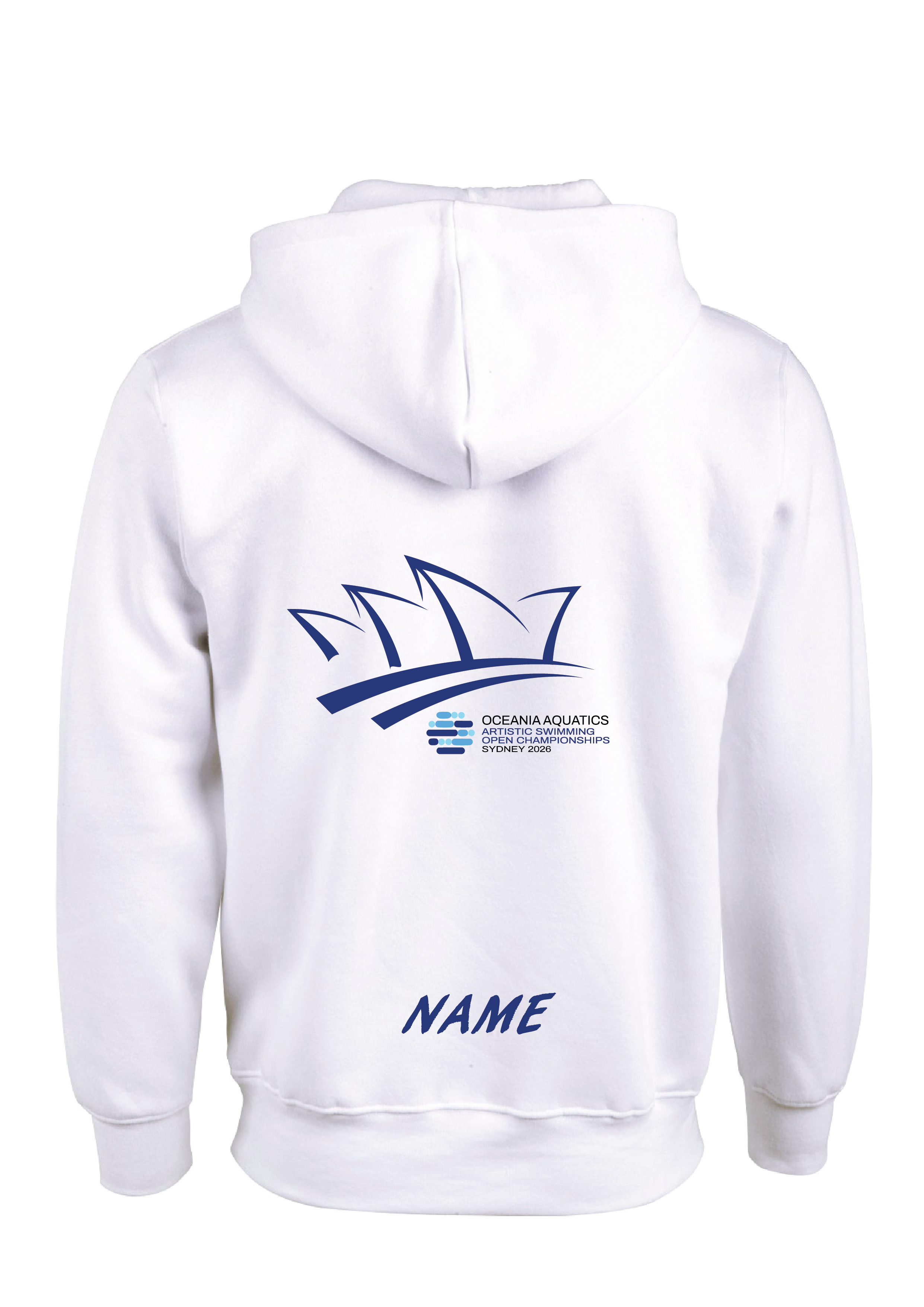 2026 Oceania Artistic Swimming Championships Hoodie - White