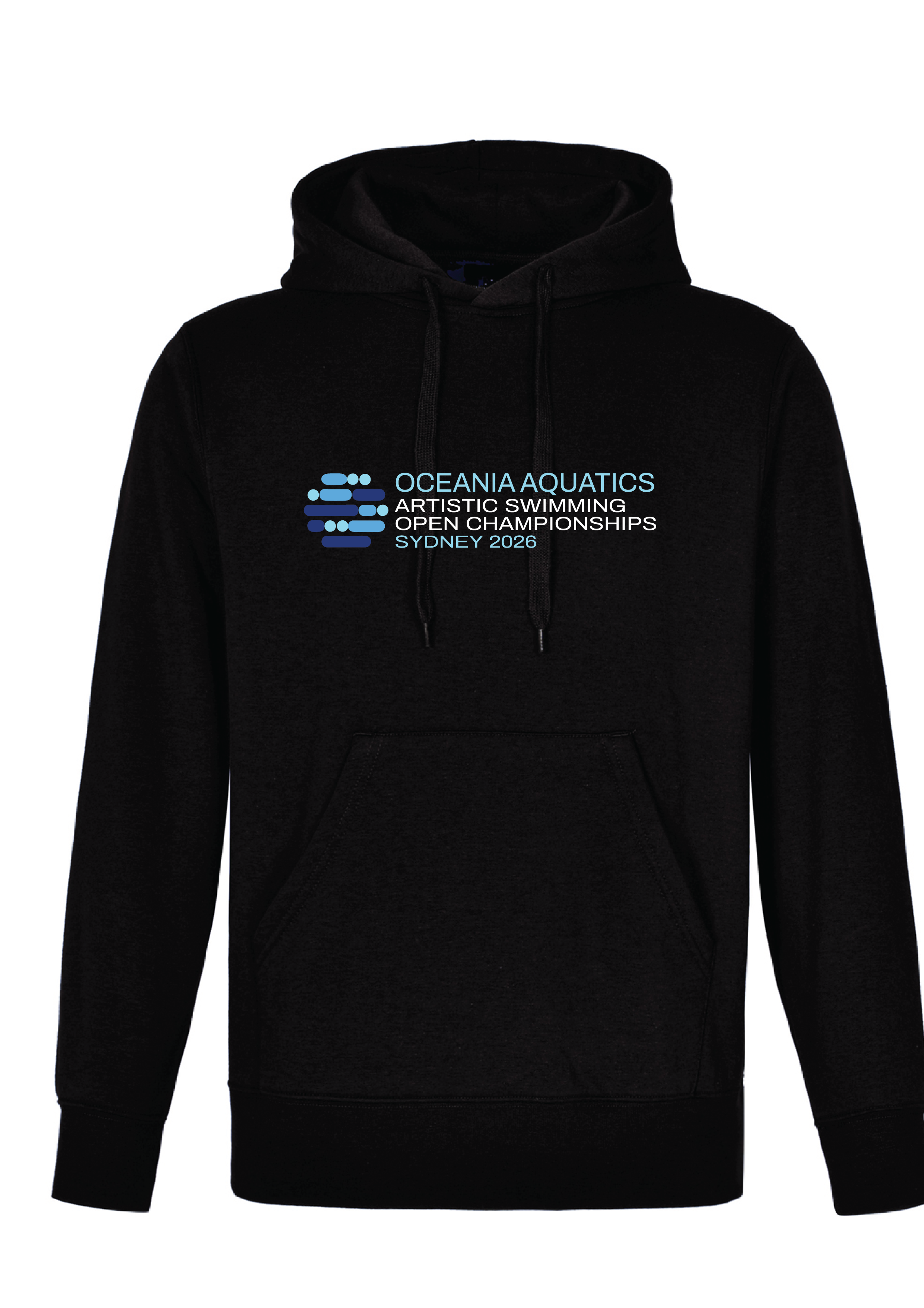 2026 Oceania Artistic Swimming Championships Hoodie - Black