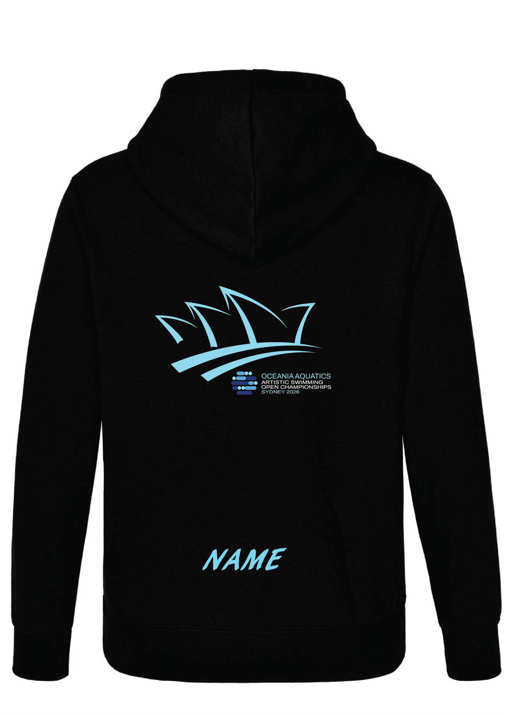 2026 Oceania Artistic Swimming Championships Hoodie - Black