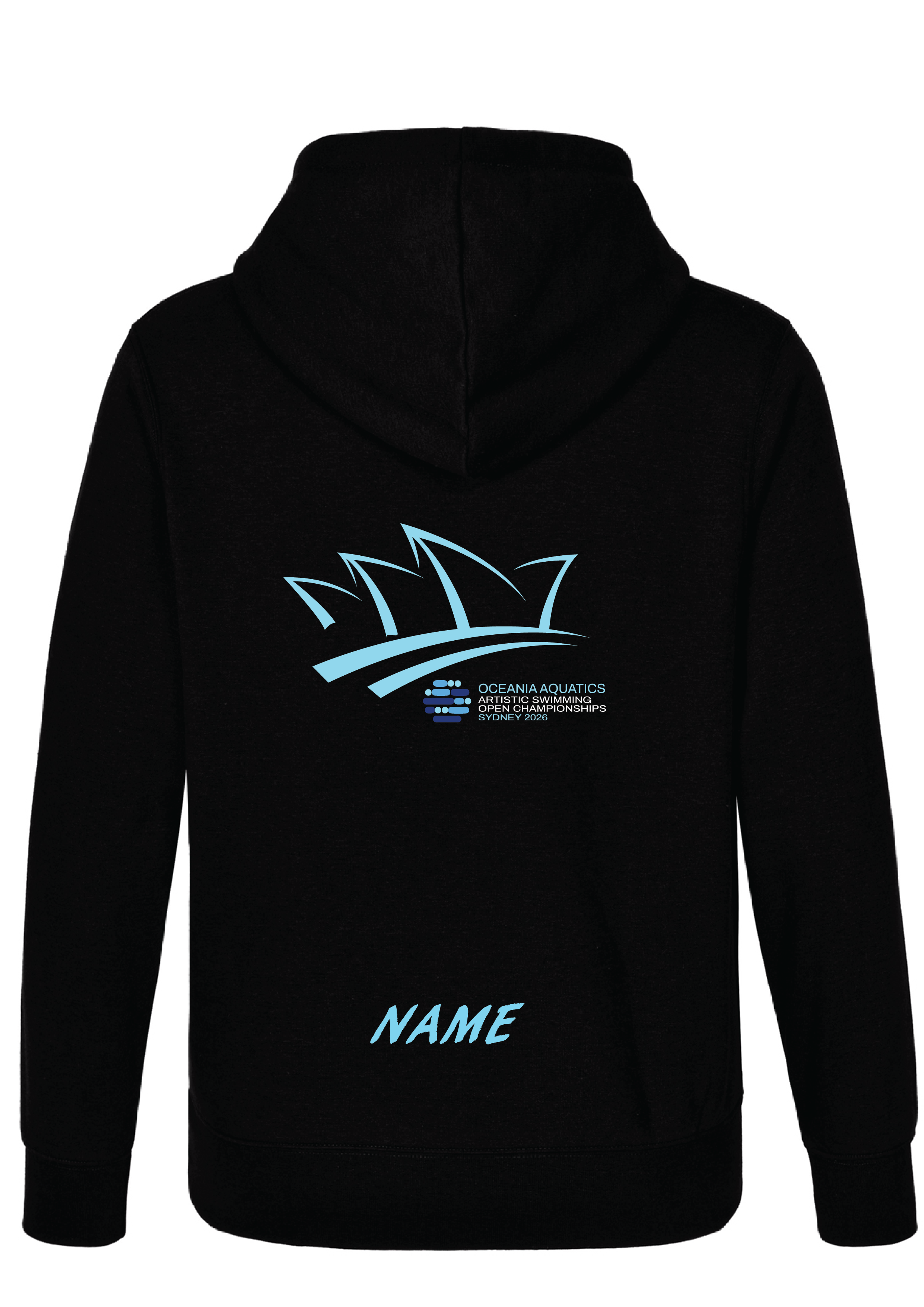 2026 Oceania Artistic Swimming Championships Hoodie - Black