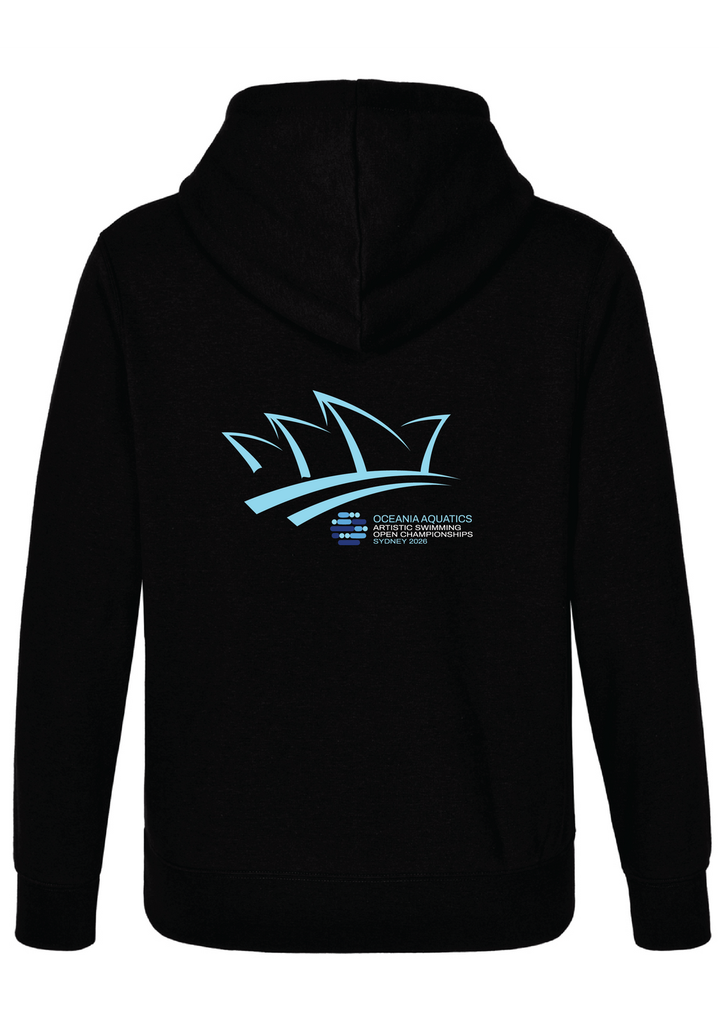 2026 Oceania Artistic Swimming Championships Hoodie - Black
