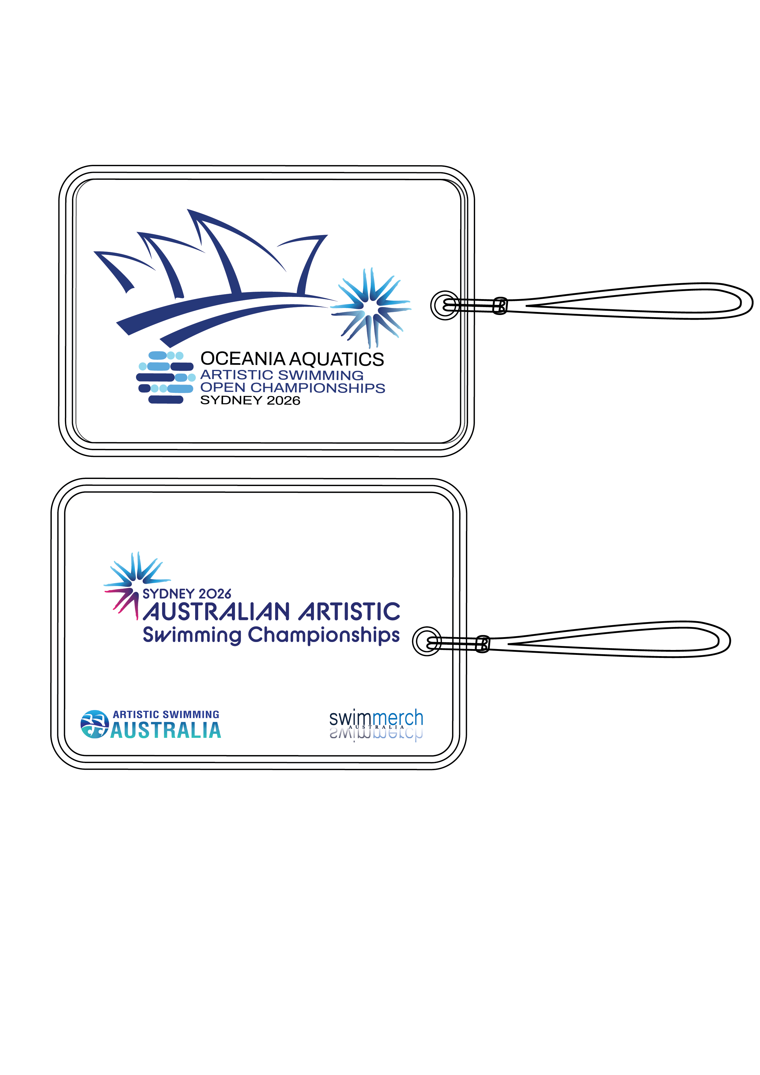 BAG TAG - OCEANIA & AUSTRALIAN ARTISTIC SWIMMING CHAMPIONSHIP