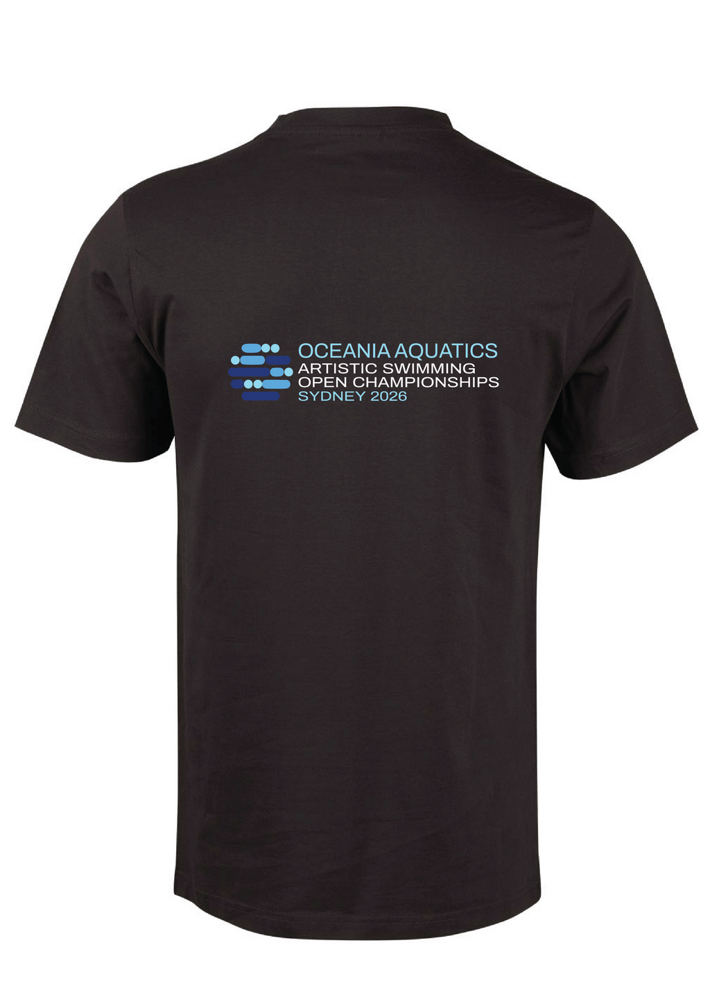 2026 Oceania Artistic Swimming Championships Tee Unisex & Women's Sizing - Black