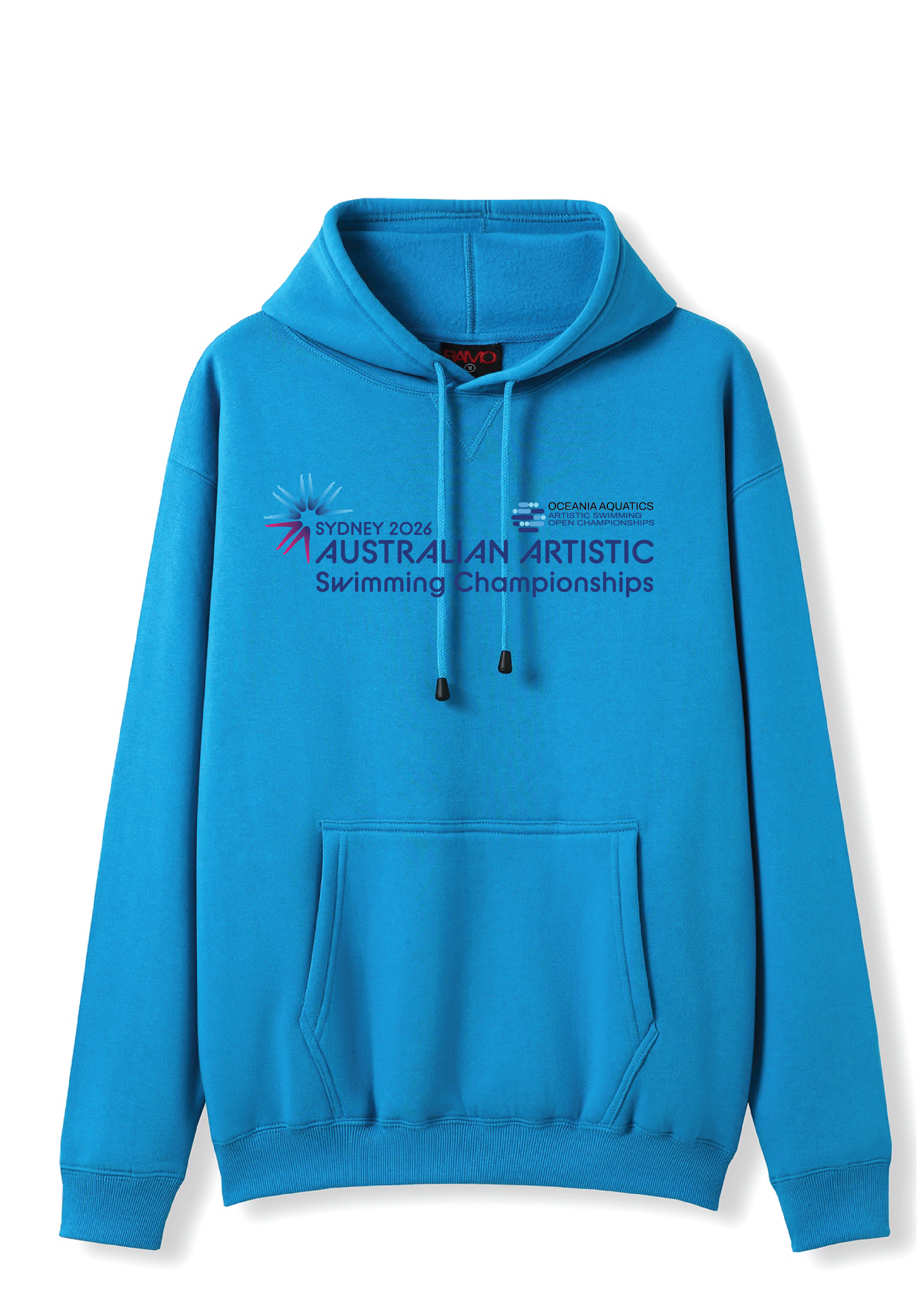2026 Oceania Open & Australian Artistic Swimming Championships Hoodie - Ocean Blue