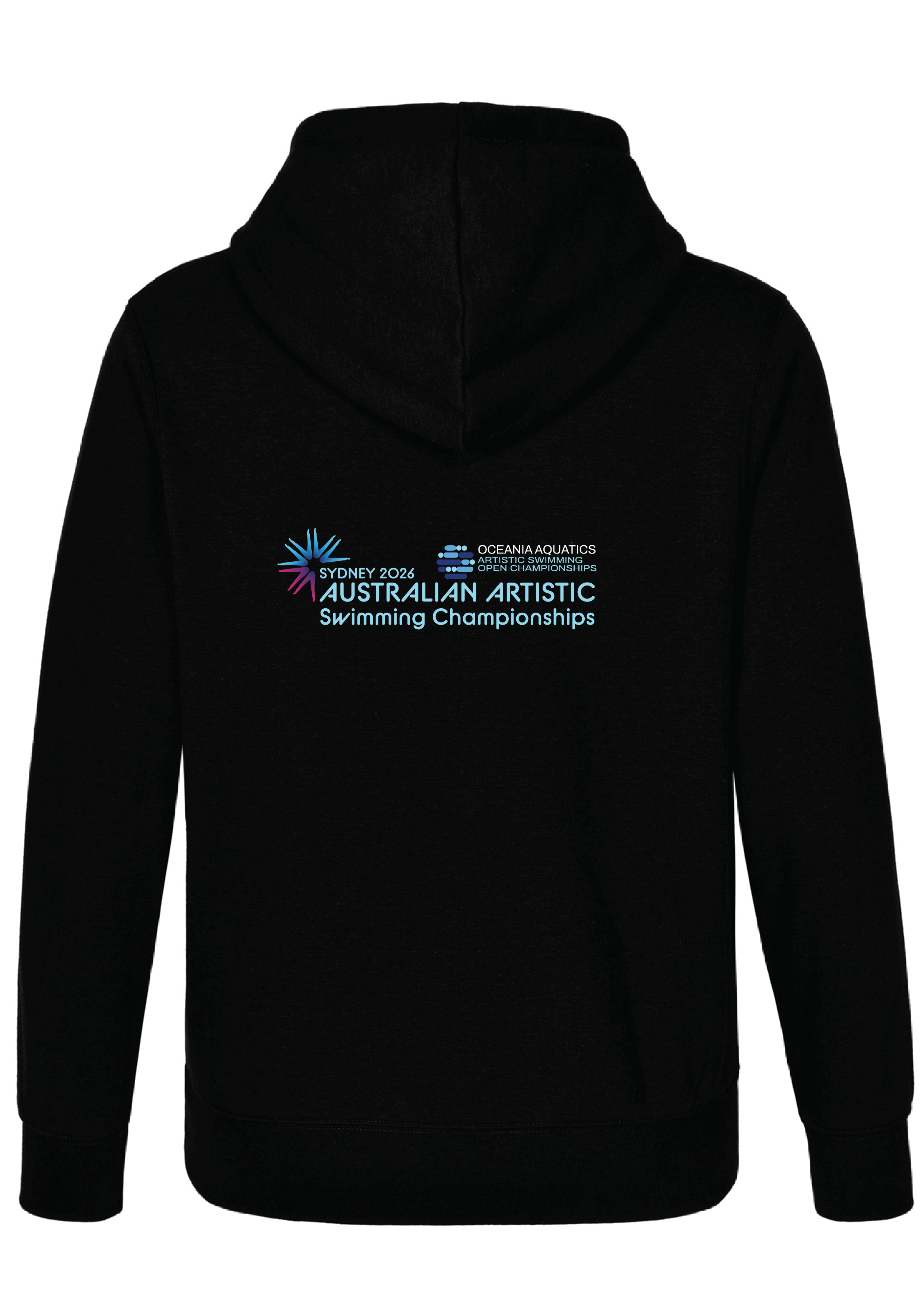 2026 Oceania Open & Australian Artistic Swimming Championships Hoodie - Black
