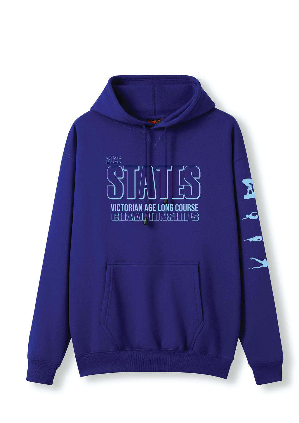 2026 VICTORIAN AGE LONG COURSE CHAMPIONSHIP HOODIE -  BLUE