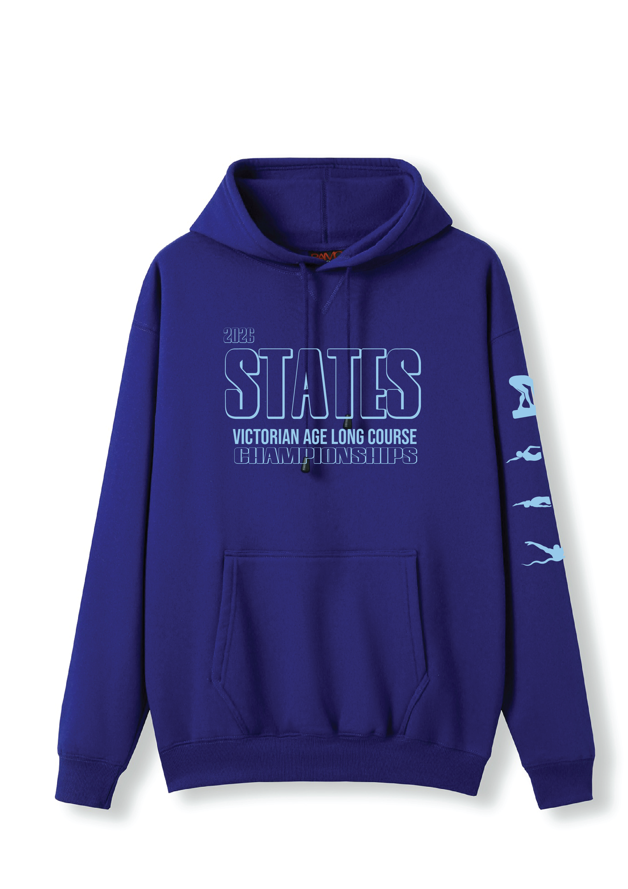 2026 VICTORIAN AGE LONG COURSE CHAMPIONSHIP HOODIE -  BLUE