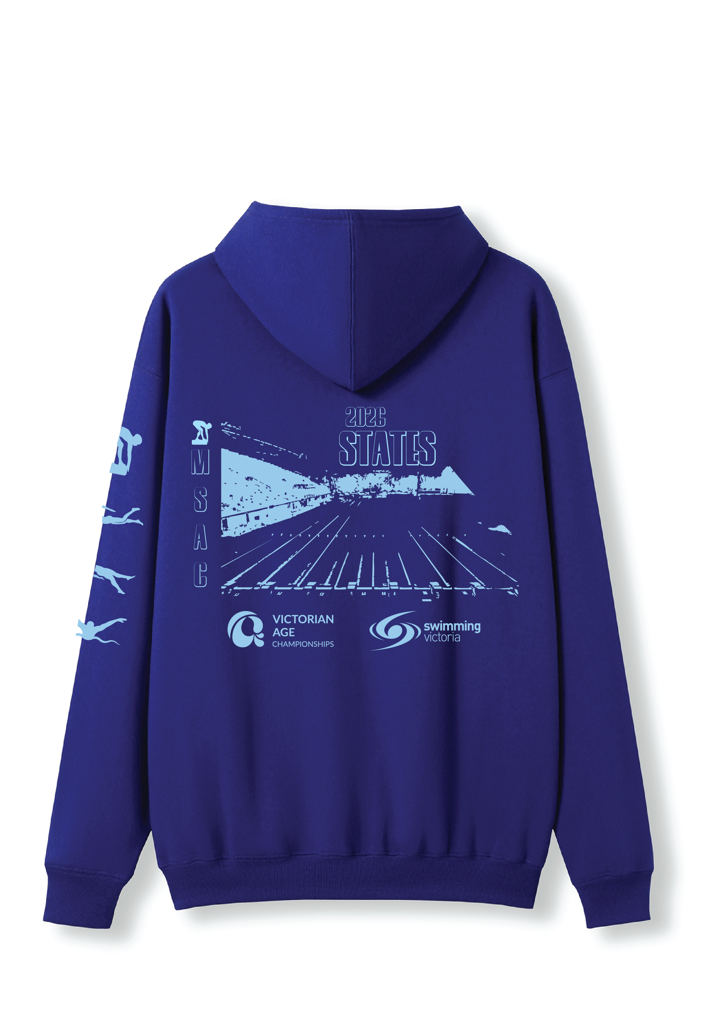 2026 VICTORIAN AGE LONG COURSE CHAMPIONSHIP HOODIE -  BLUE