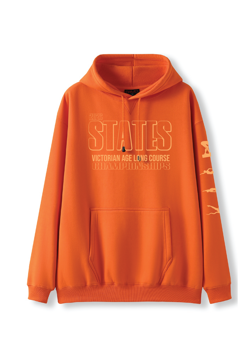 2026 VICTORIAN AGE LONG COURSE CHAMPIONSHIP HOODIE -  SUNSET