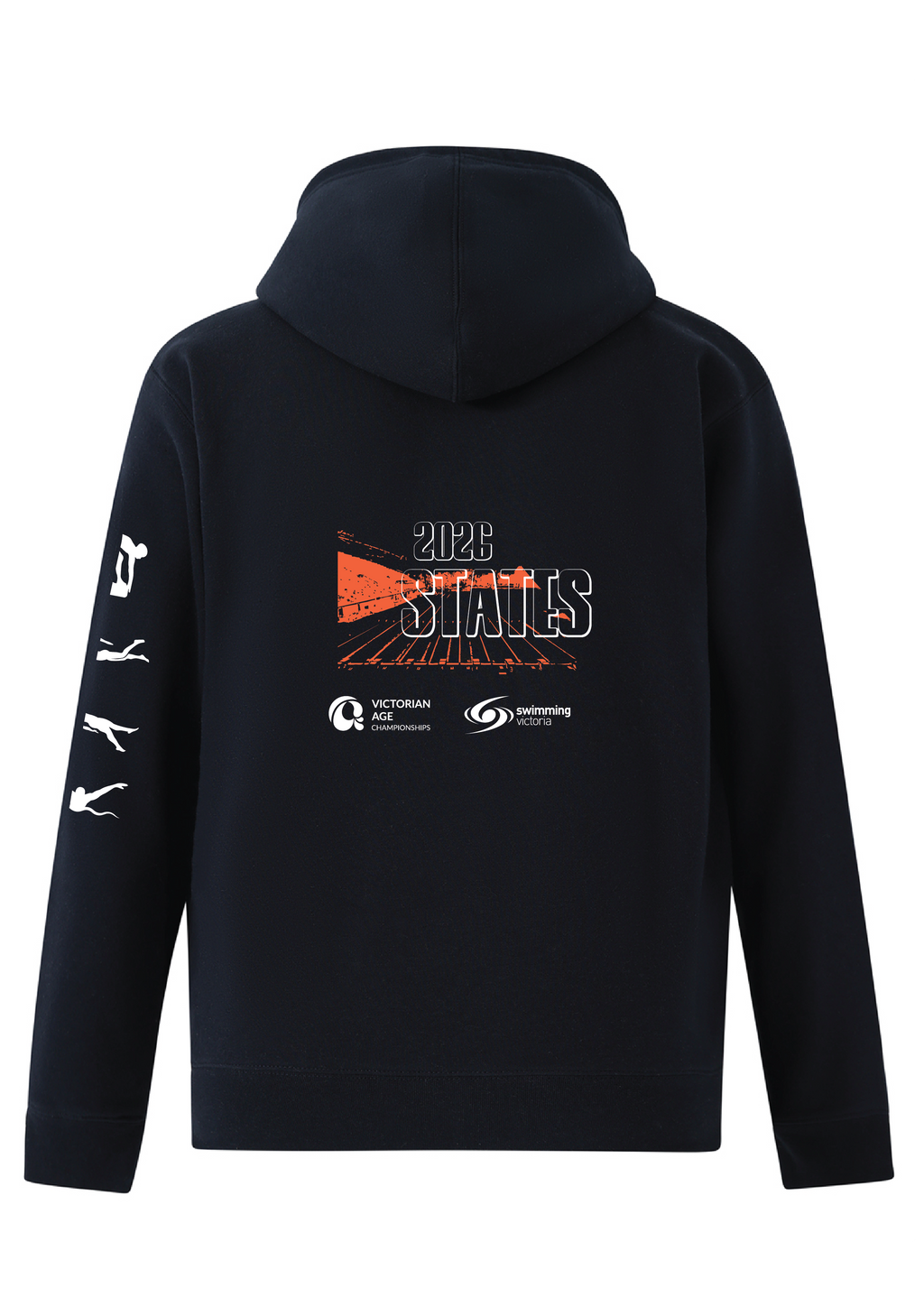 2026 VICTORIAN AGE LONG COURSE CHAMPIONSHIP ZIP THRU HOODIE- NAVY