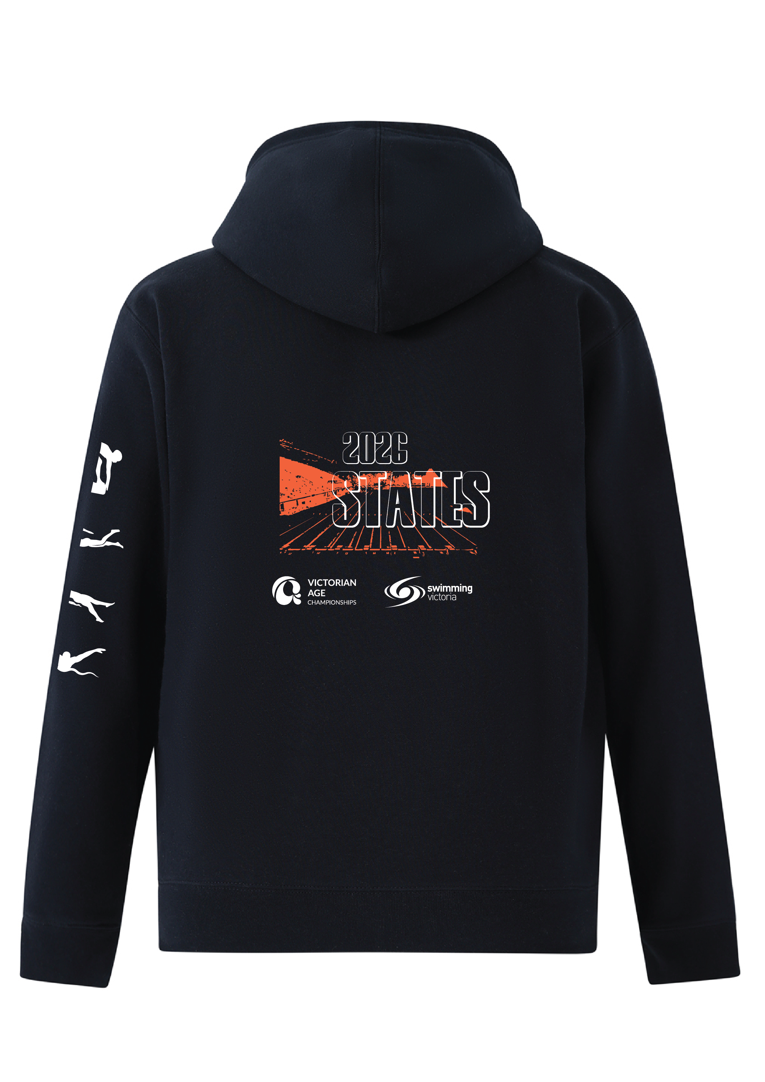 2026 VICTORIAN AGE LONG COURSE CHAMPIONSHIP ZIP THRU HOODIE- NAVY