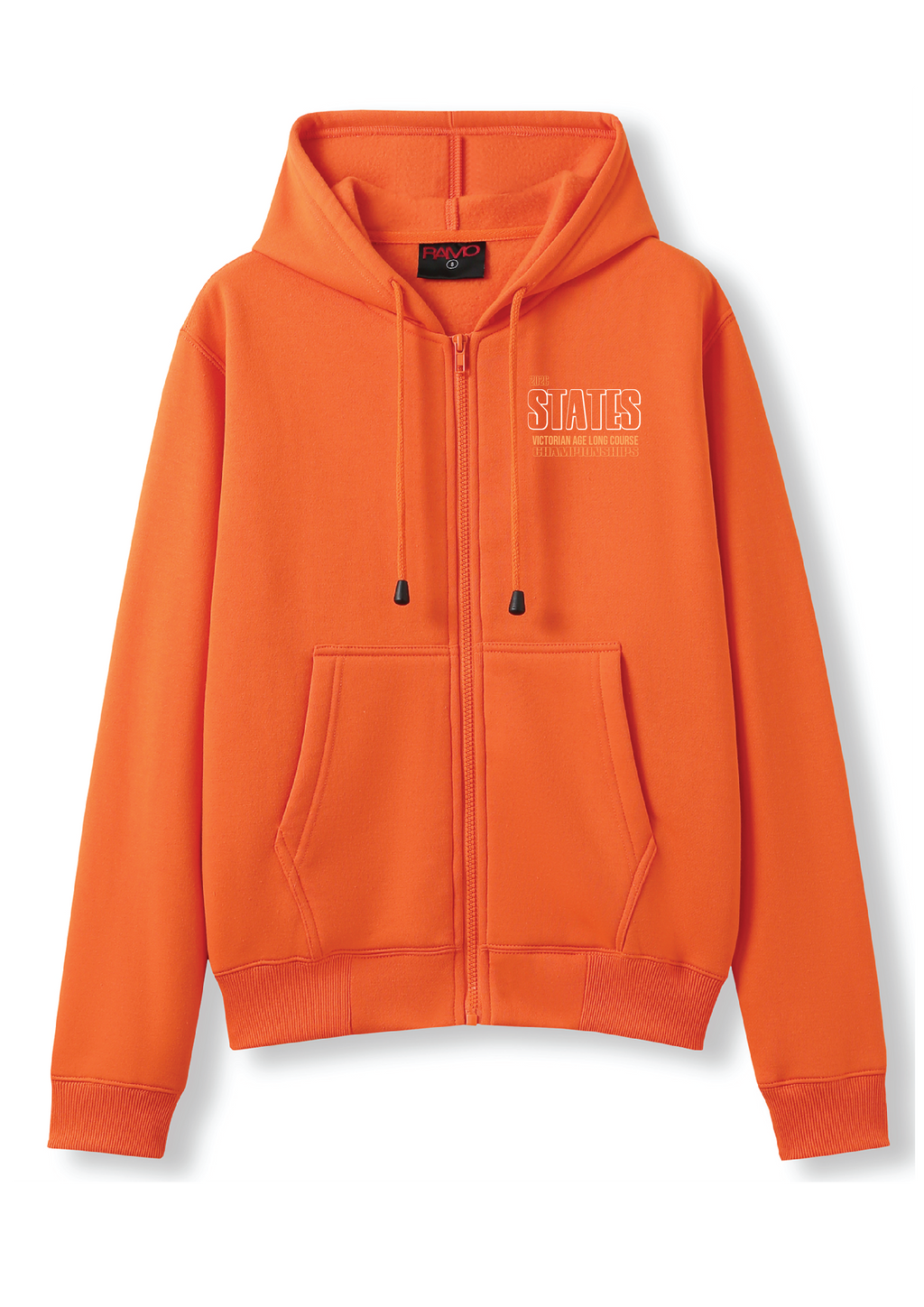 2026 VICTORIAN AGE LONG COURSE CHAMPIONSHIP ZIP THRU HOODIE- SUNSET